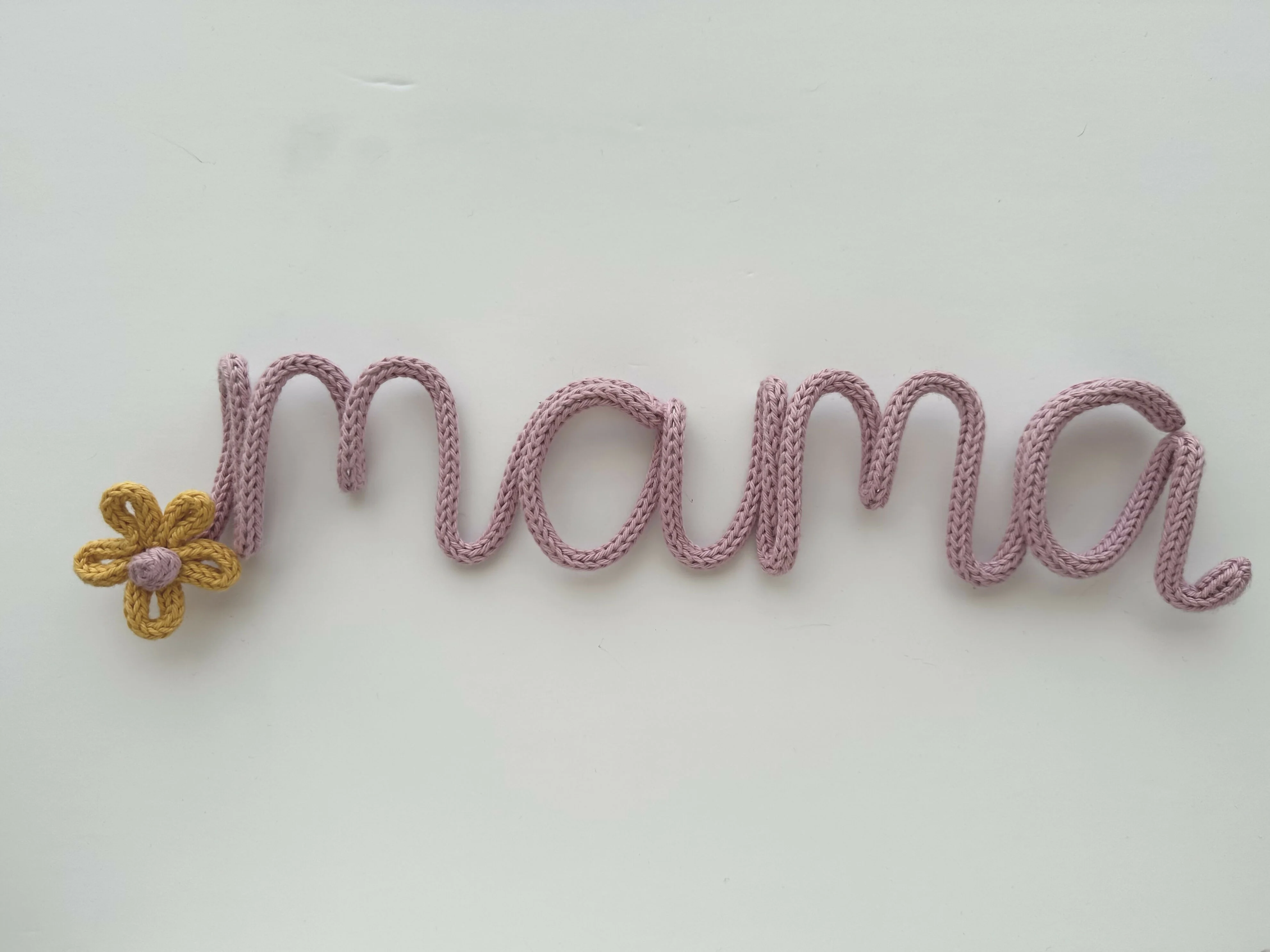 Mama And Flower Wire Sign - Image 2