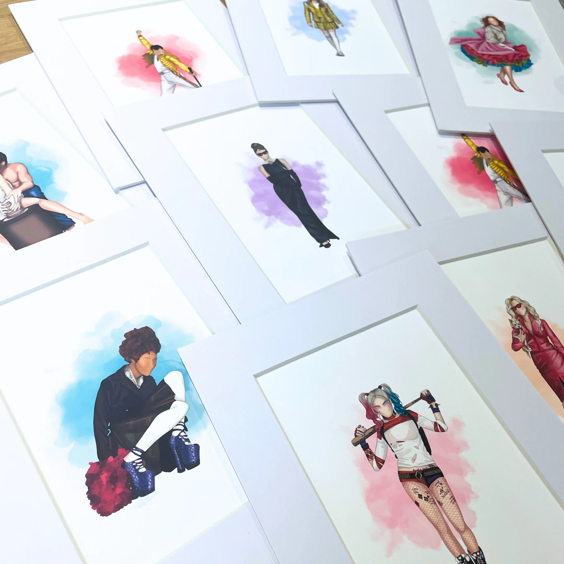 Mamas Mini Mounted Illustrations