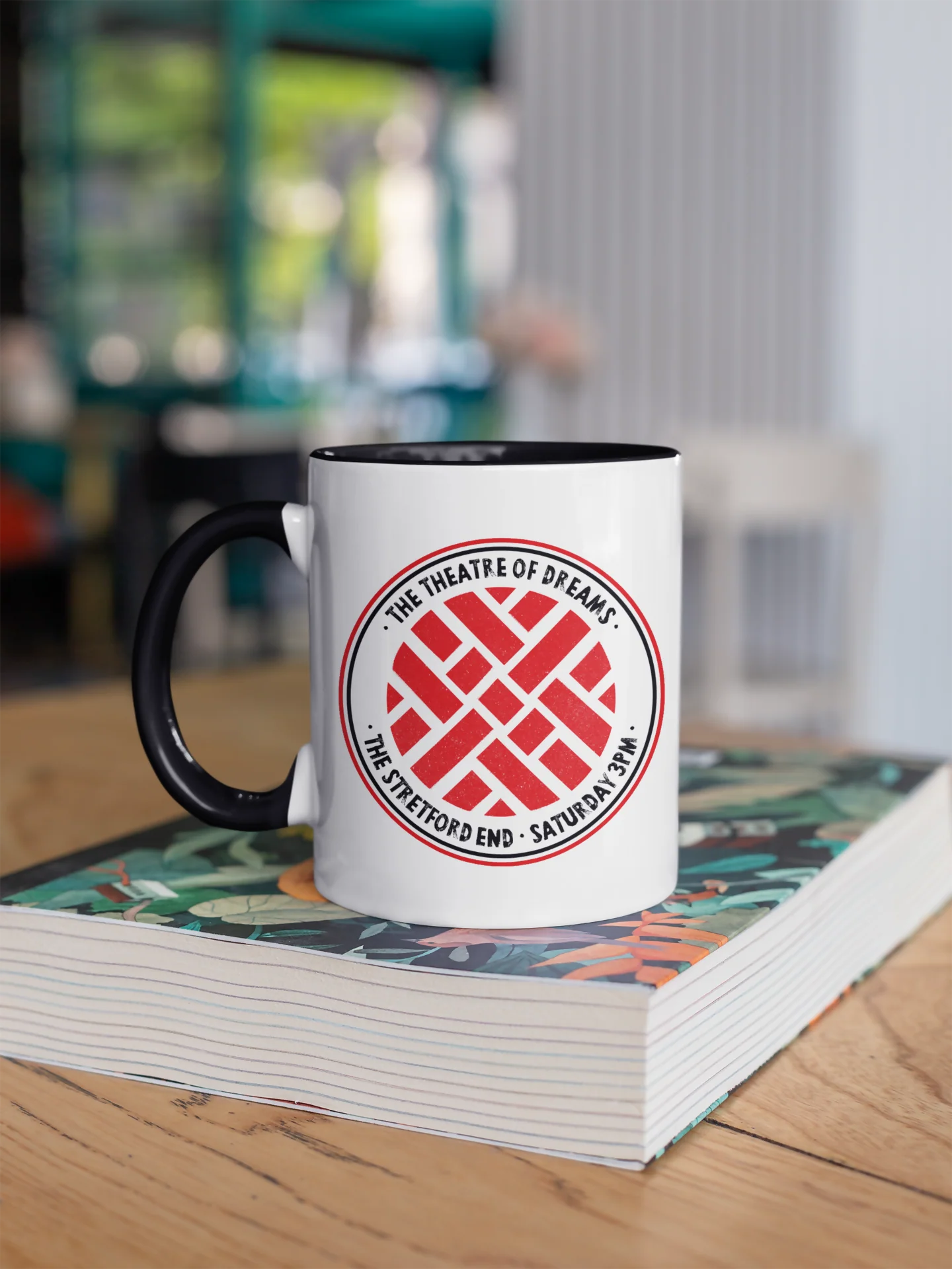 Manchester Utd Mug & Coaster Set KNOT Design - Image 3