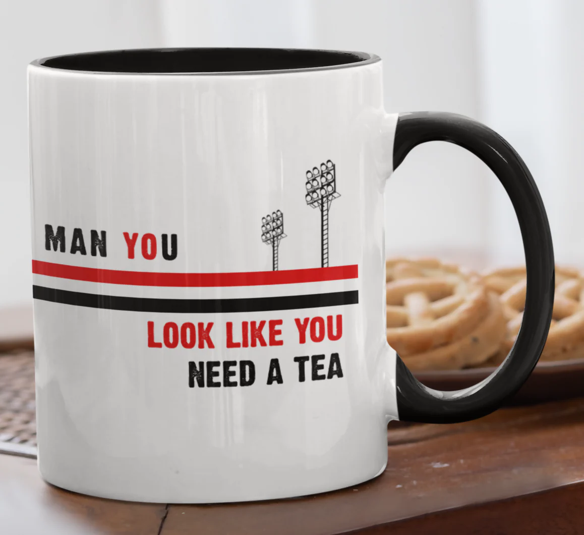Manchester Utd Mug MAN YOU Design - Image 2