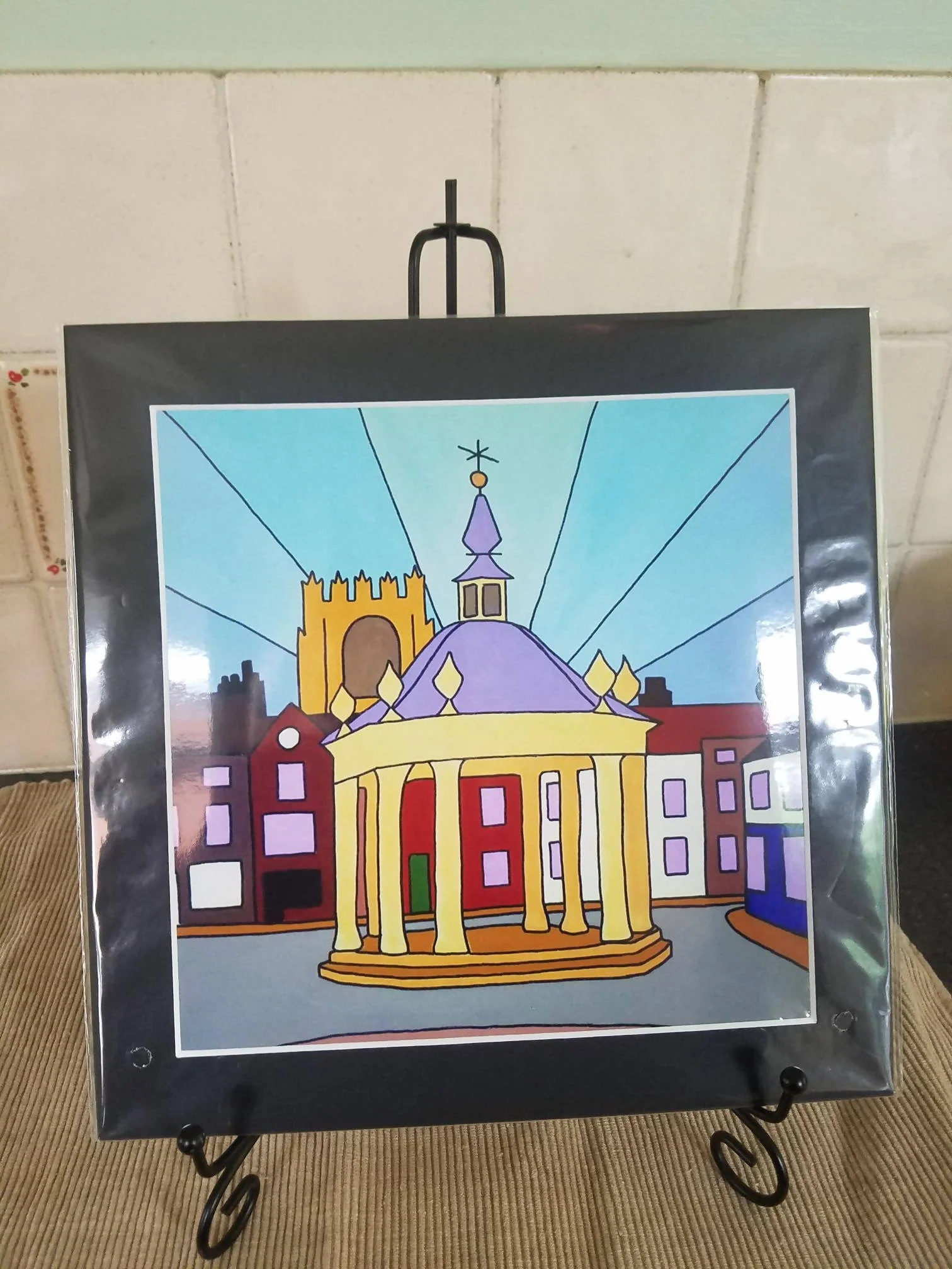Mounted Print - Market Cross, Beverley - Image 2