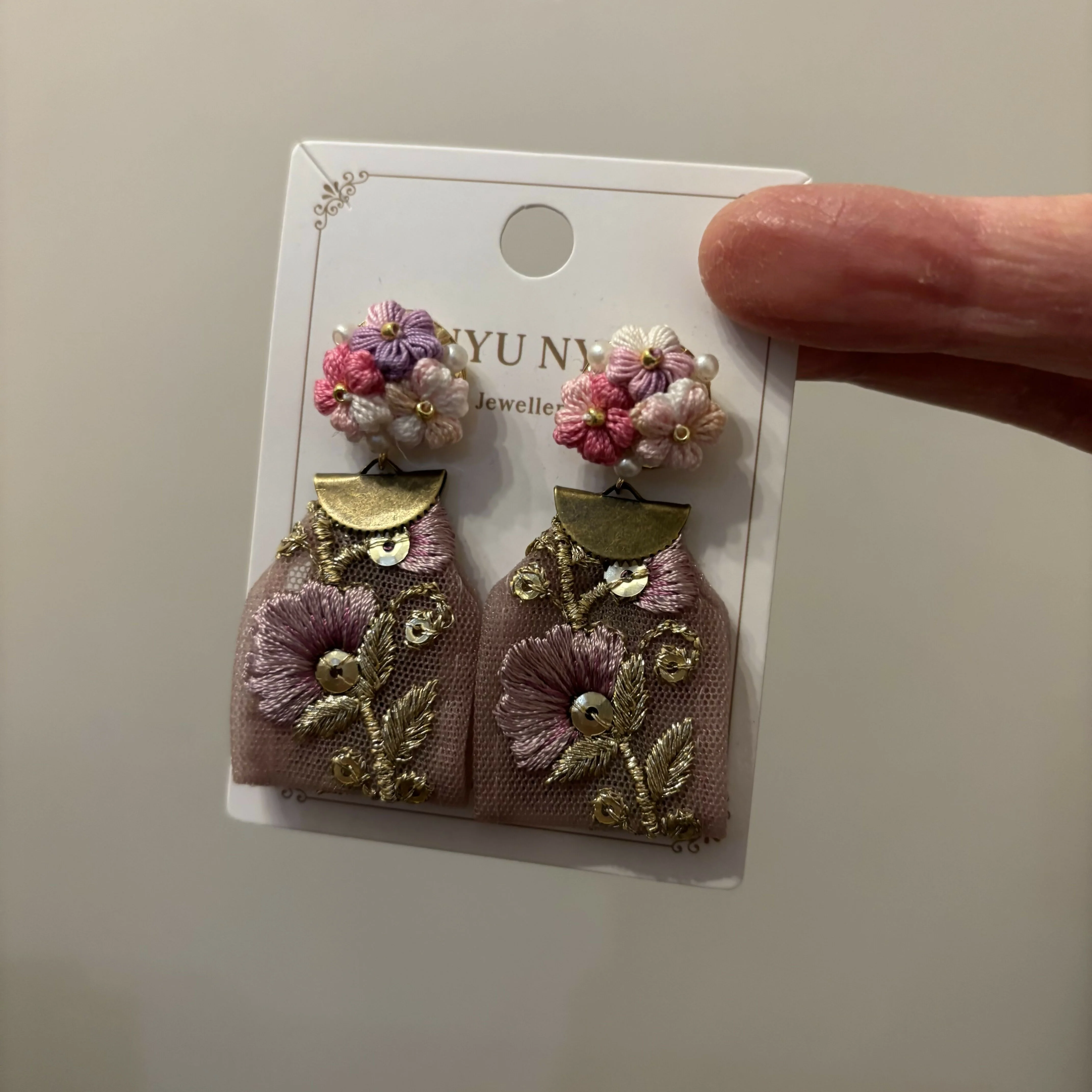 Micro Crochet Earrings