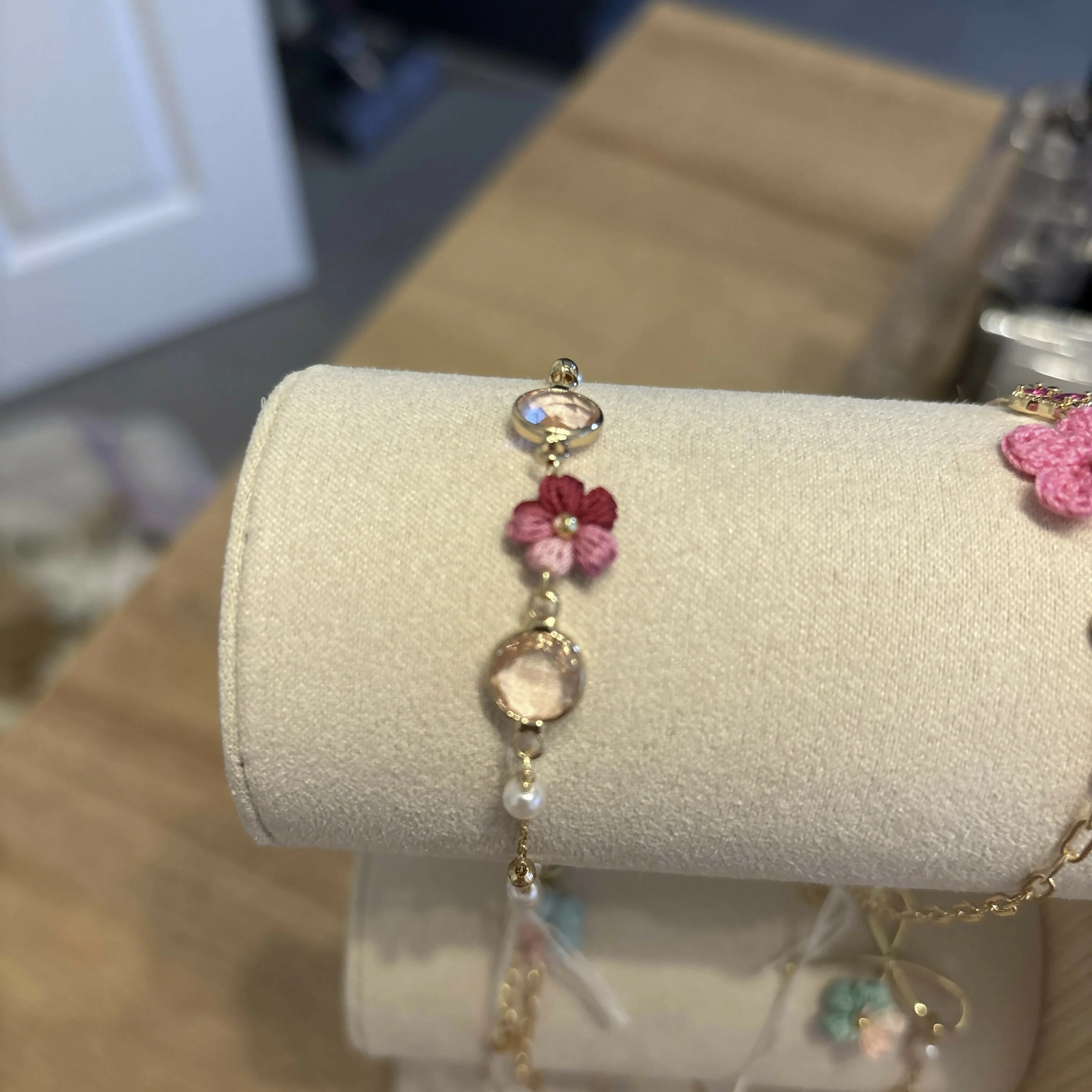 Micro Crochet Flower Bracelets - Image 8