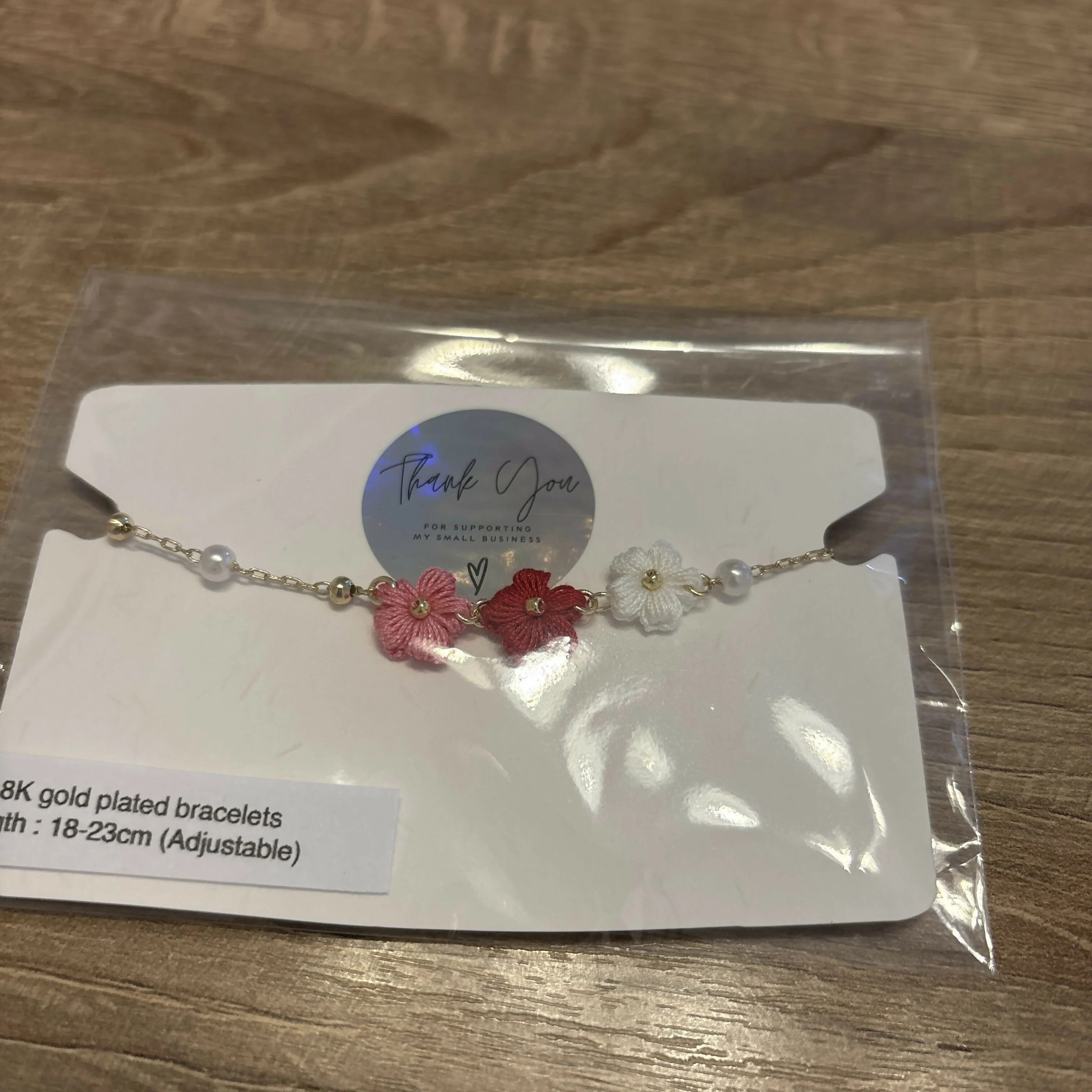 Micro Crochet Flower Bracelets - Image 2