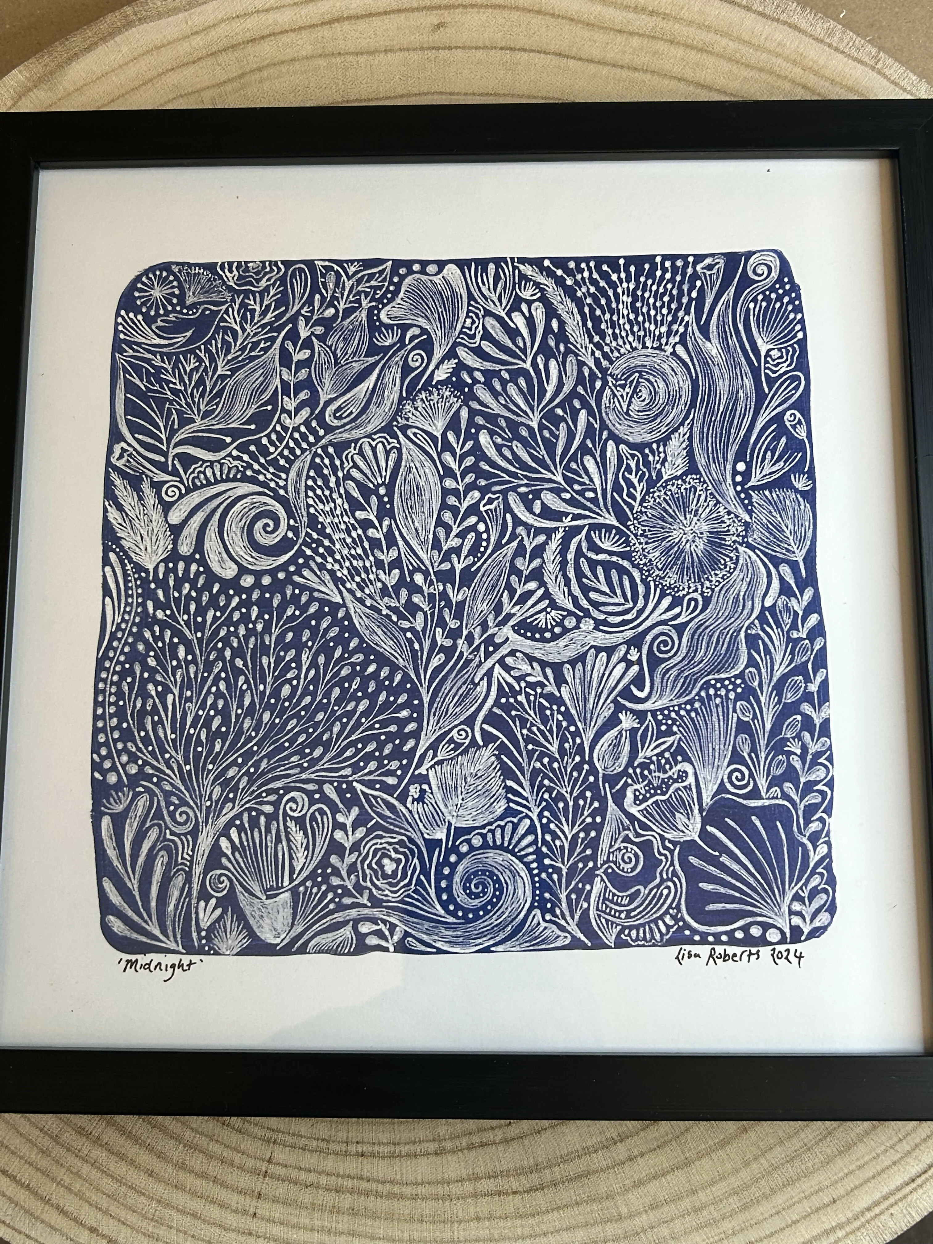 Midnight - Framed Print Taken From Original Artwork