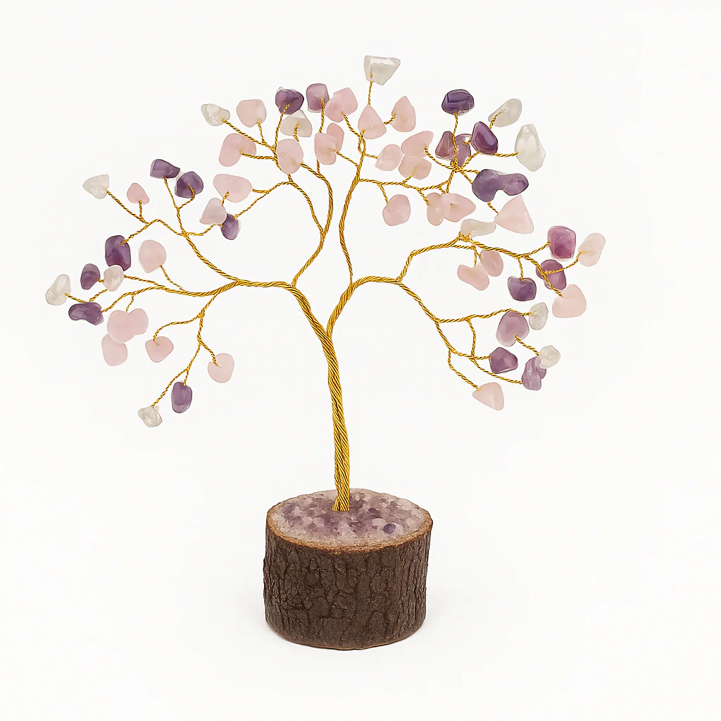 Mind Body Soul Crystal tree