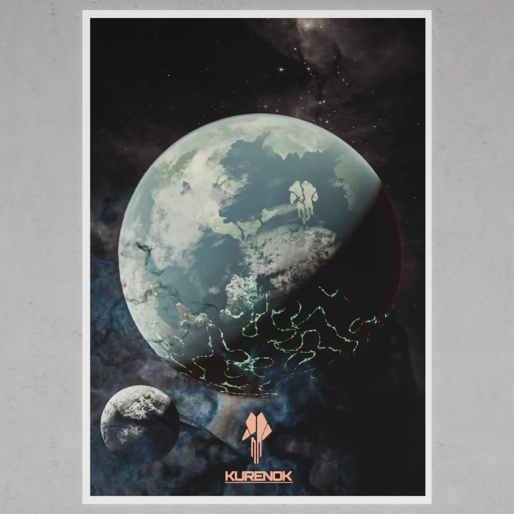 Minimal Kurenok Print