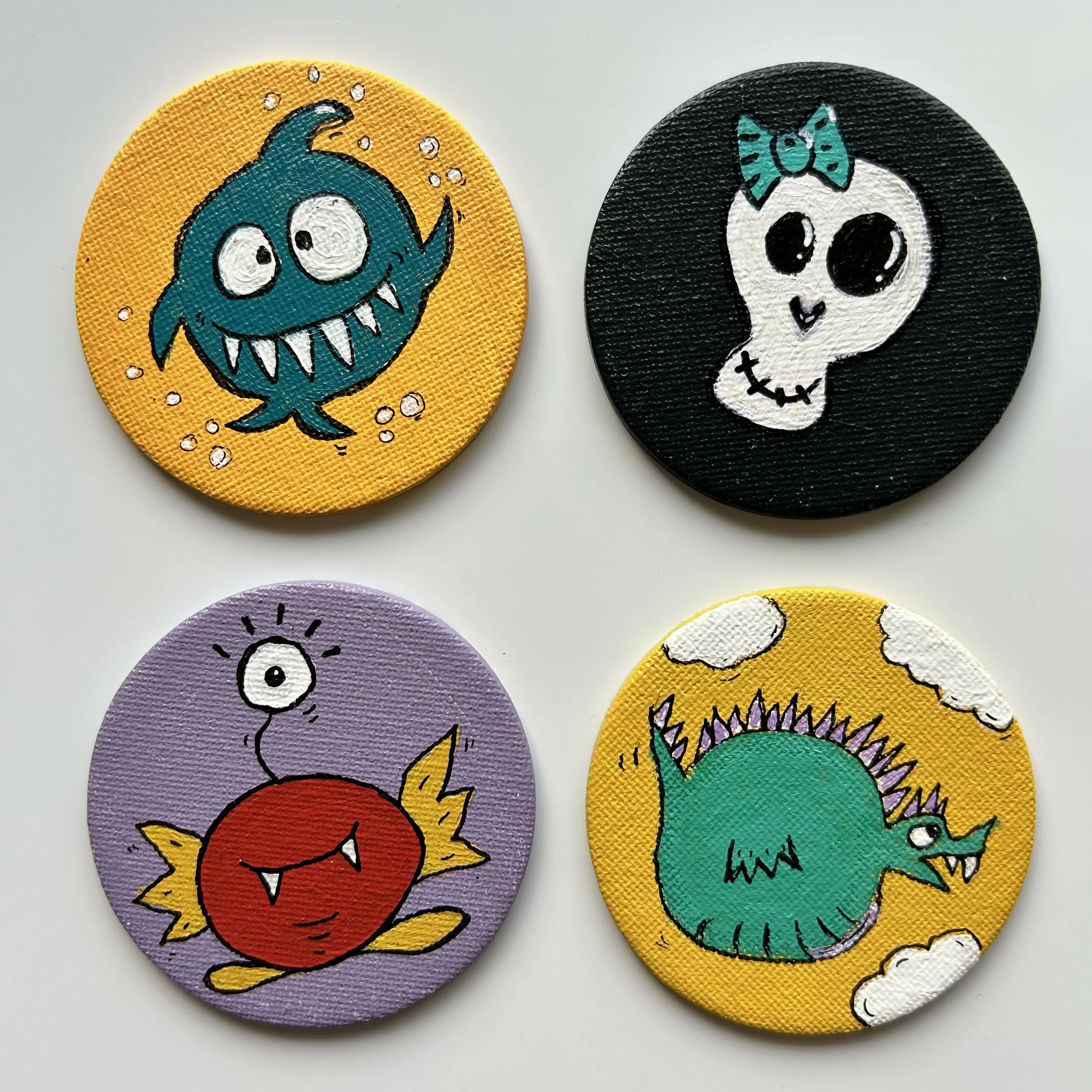 Monster Magnets Original Artwork