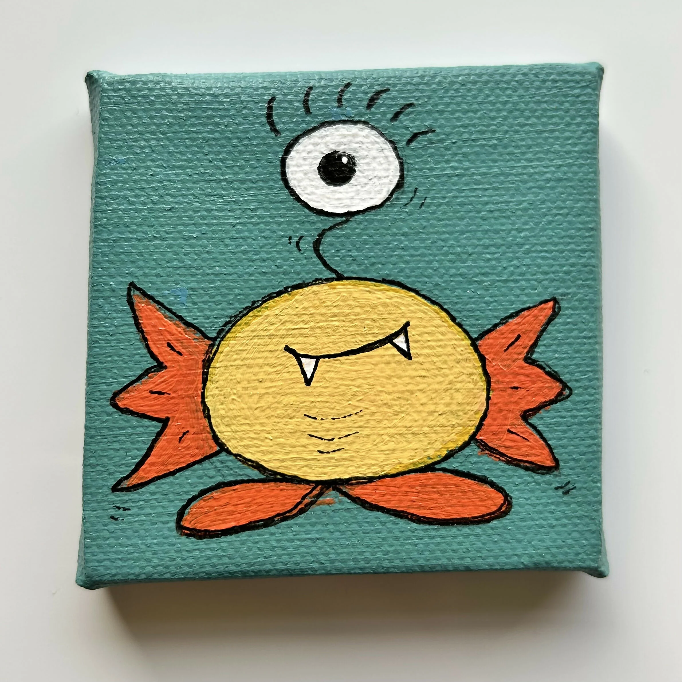 Monster Mini Canvases Original Artwork - Image 2