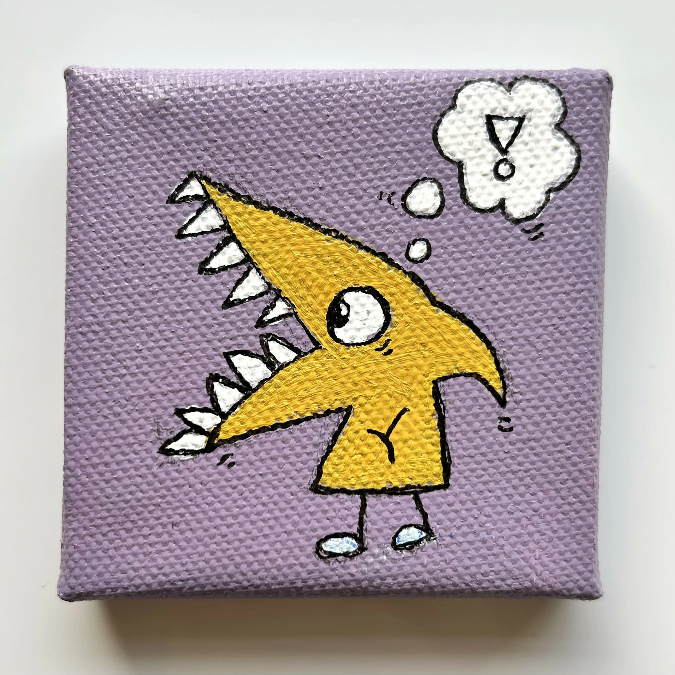 Monster Mini Canvases Original Artwork - Image 4
