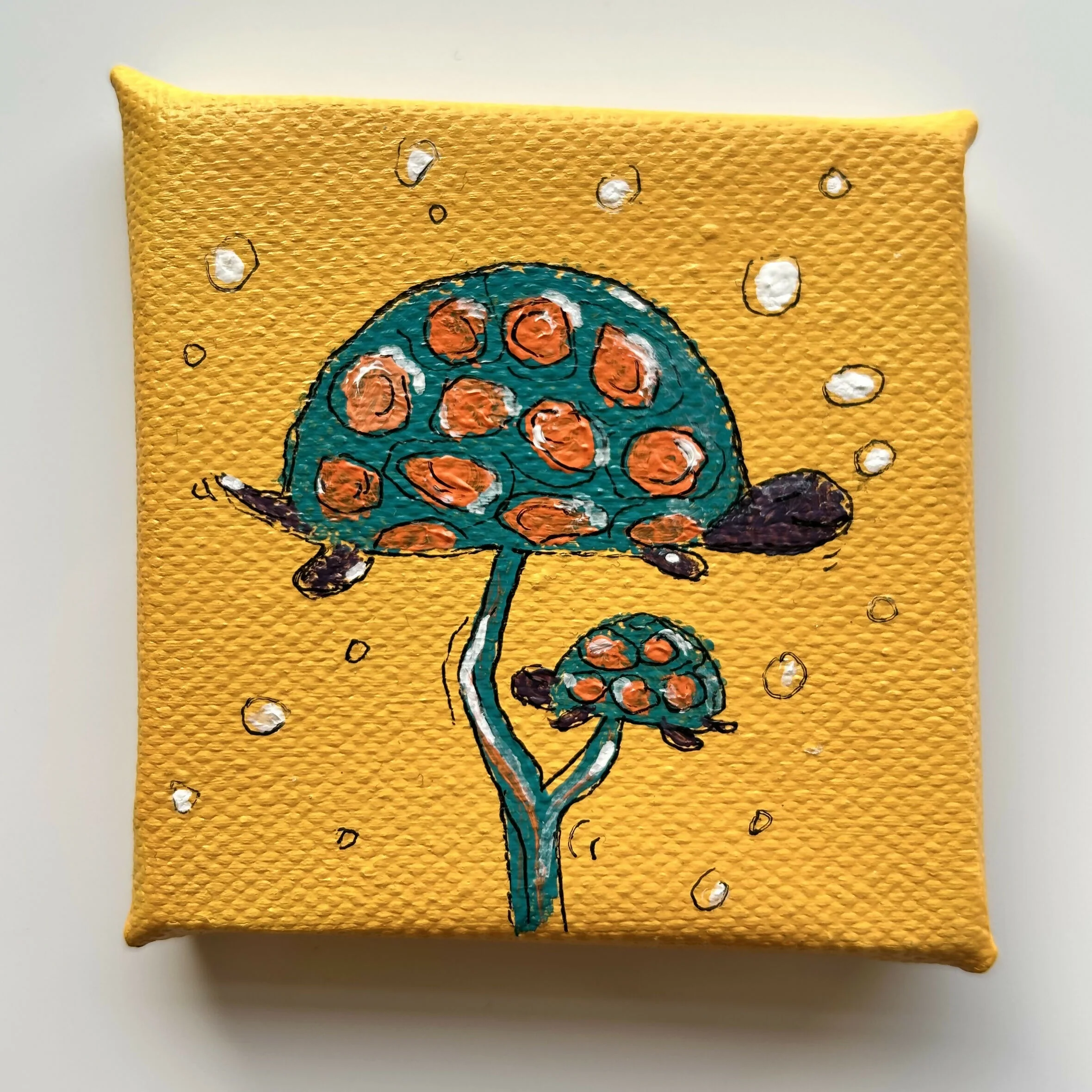 Monster Mini Canvases Original Artwork - Image 6