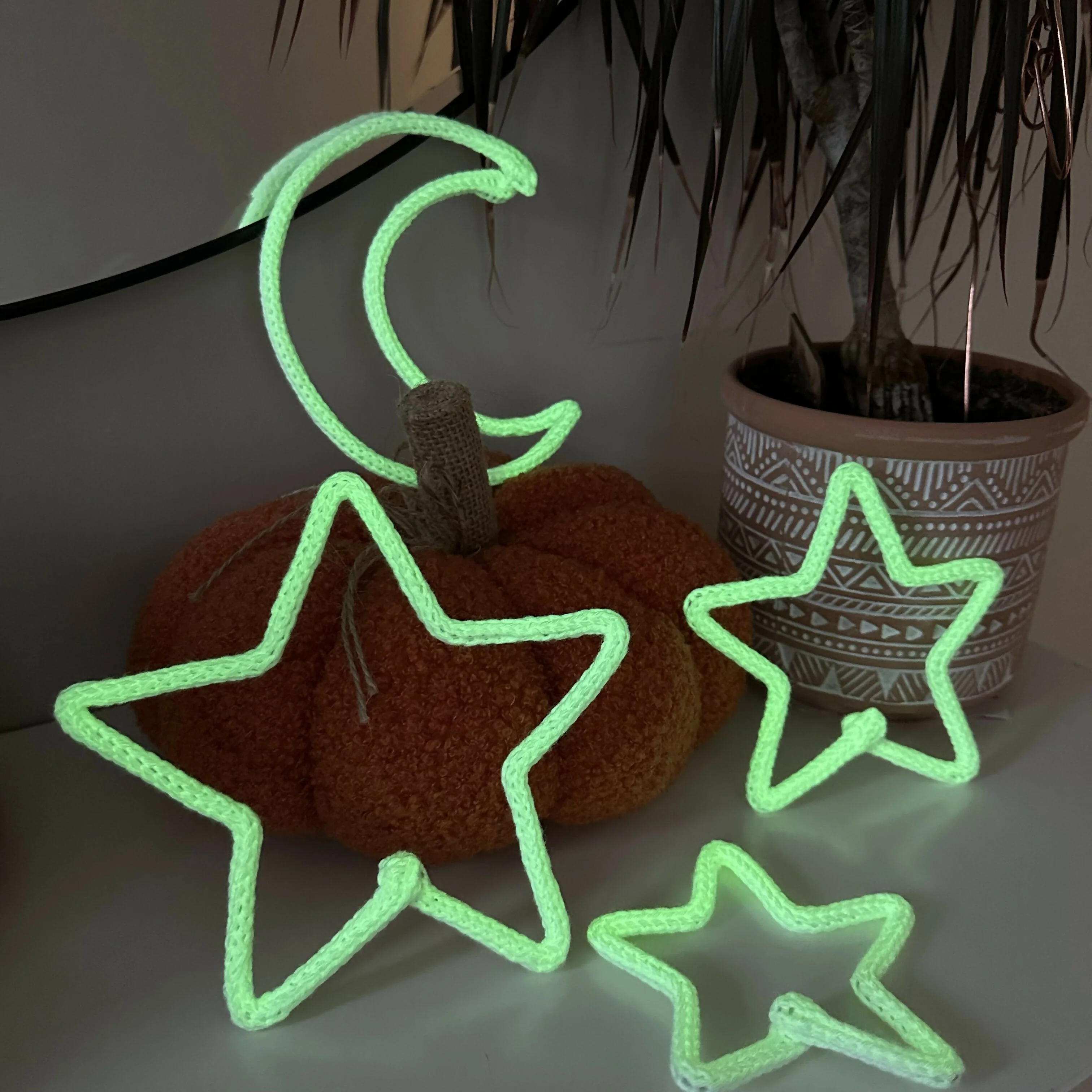 Moon and Stars wire Decorations - Bundle
