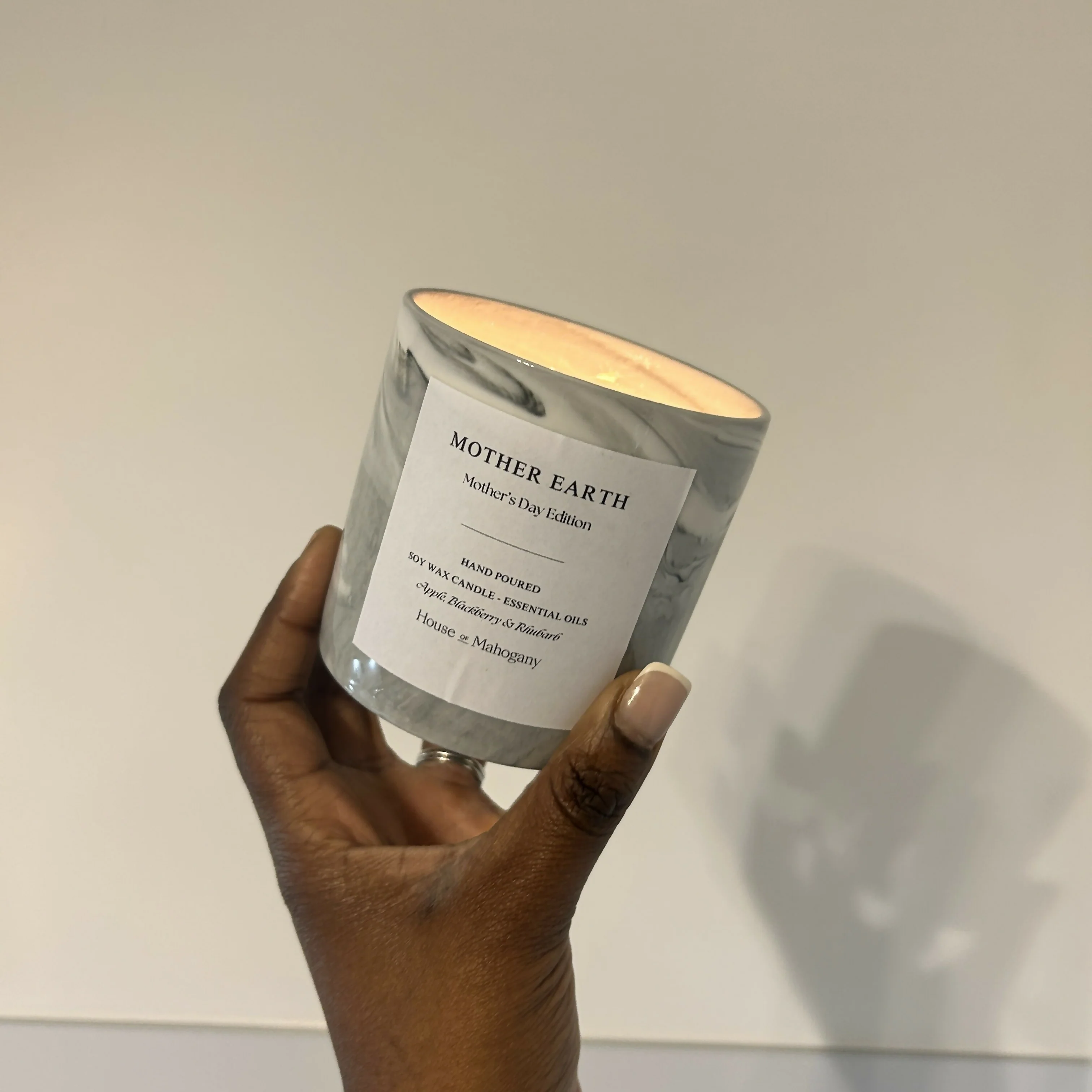 Mother Earth Soy Wax Candle - Mother's Day Edition - Image 2