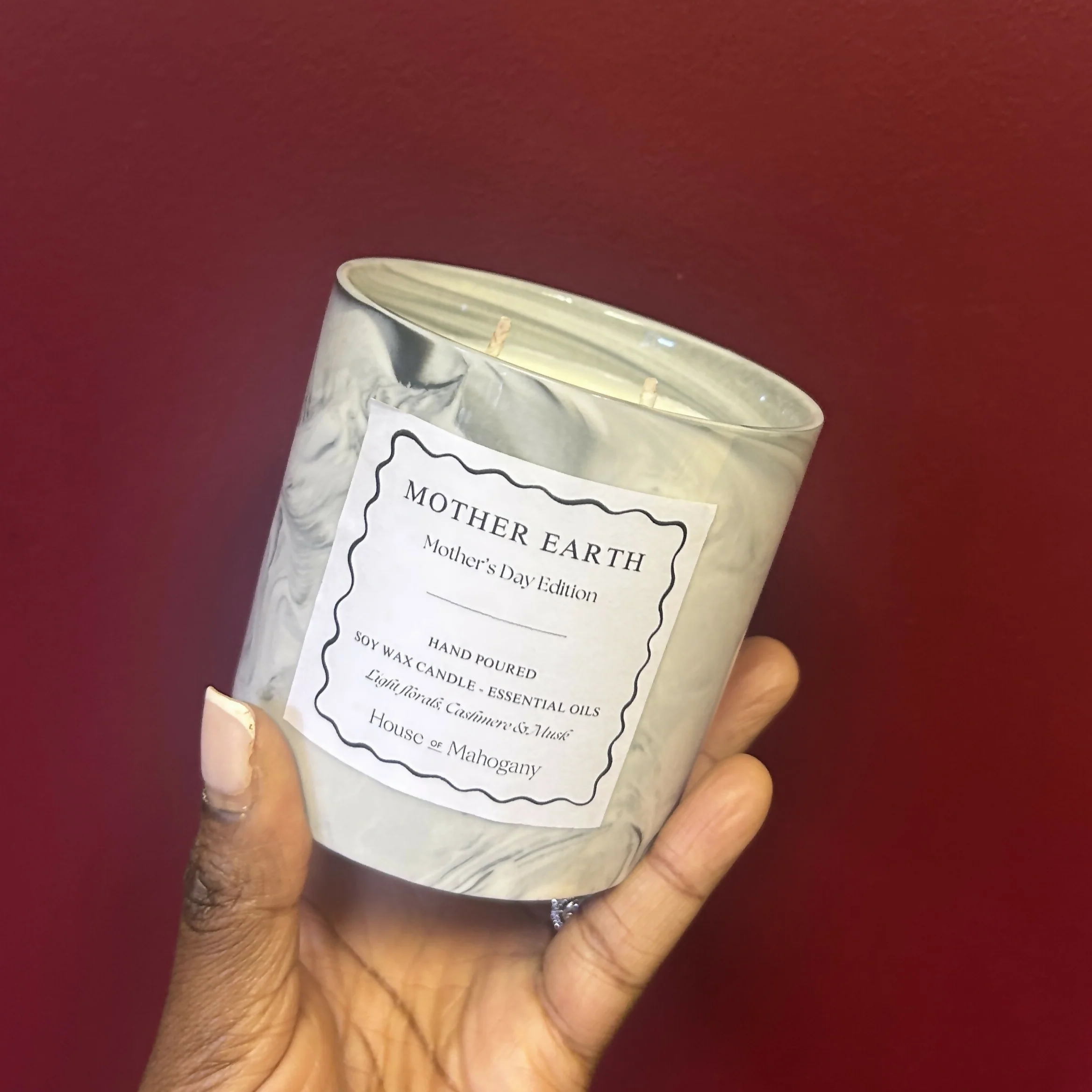 Mother Earth Soy Wax Candle - Mother's Day Edition - Image 3