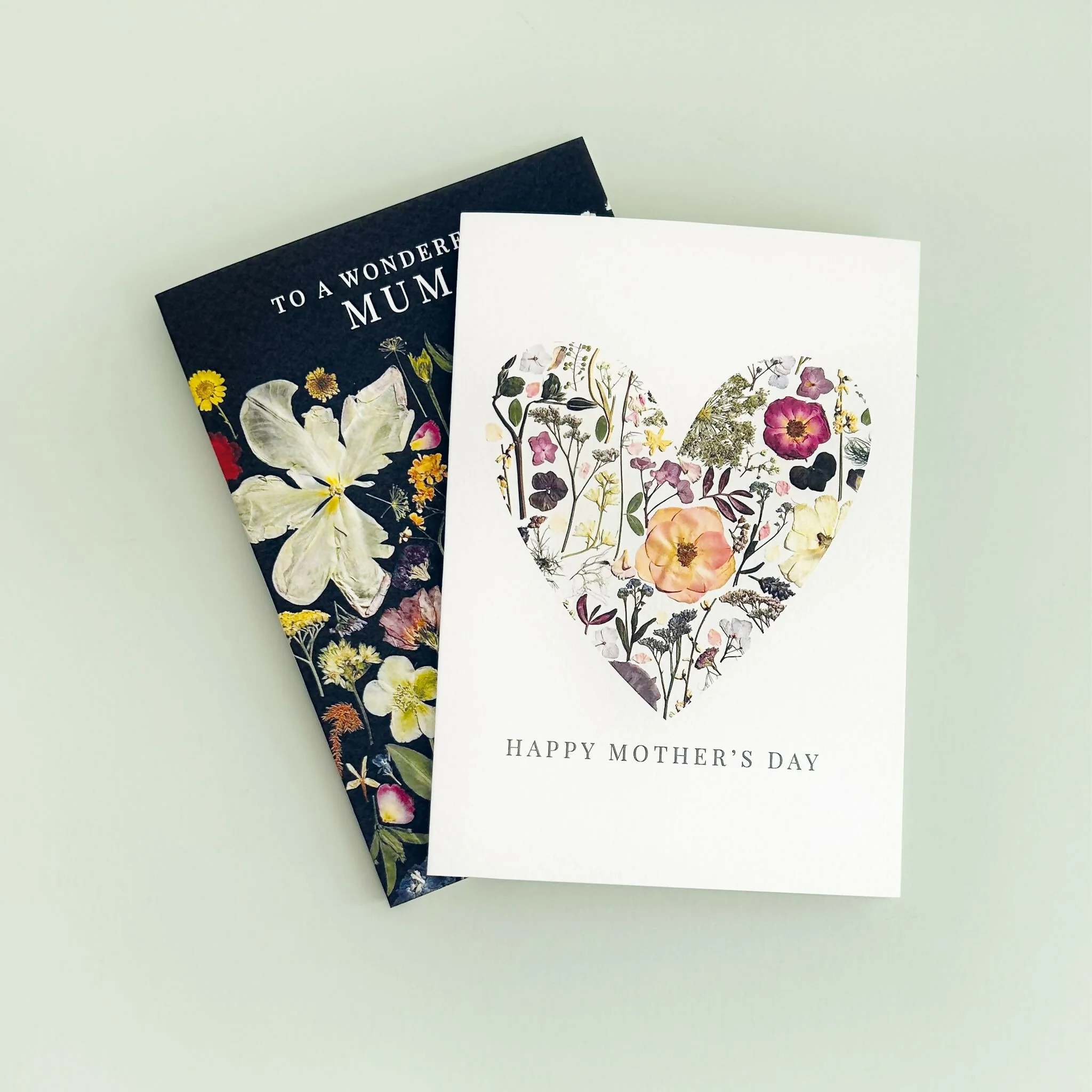 Mother's Day Pressed Flower Print Card - Image 3