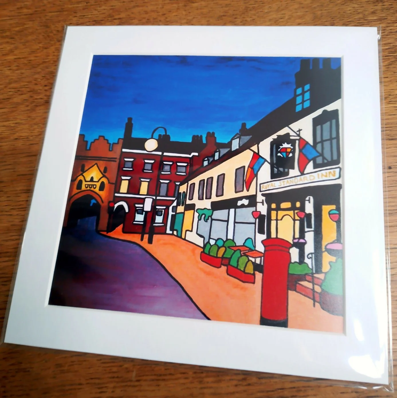 Mounted print "North Bar Within, Beverley" - Image 2