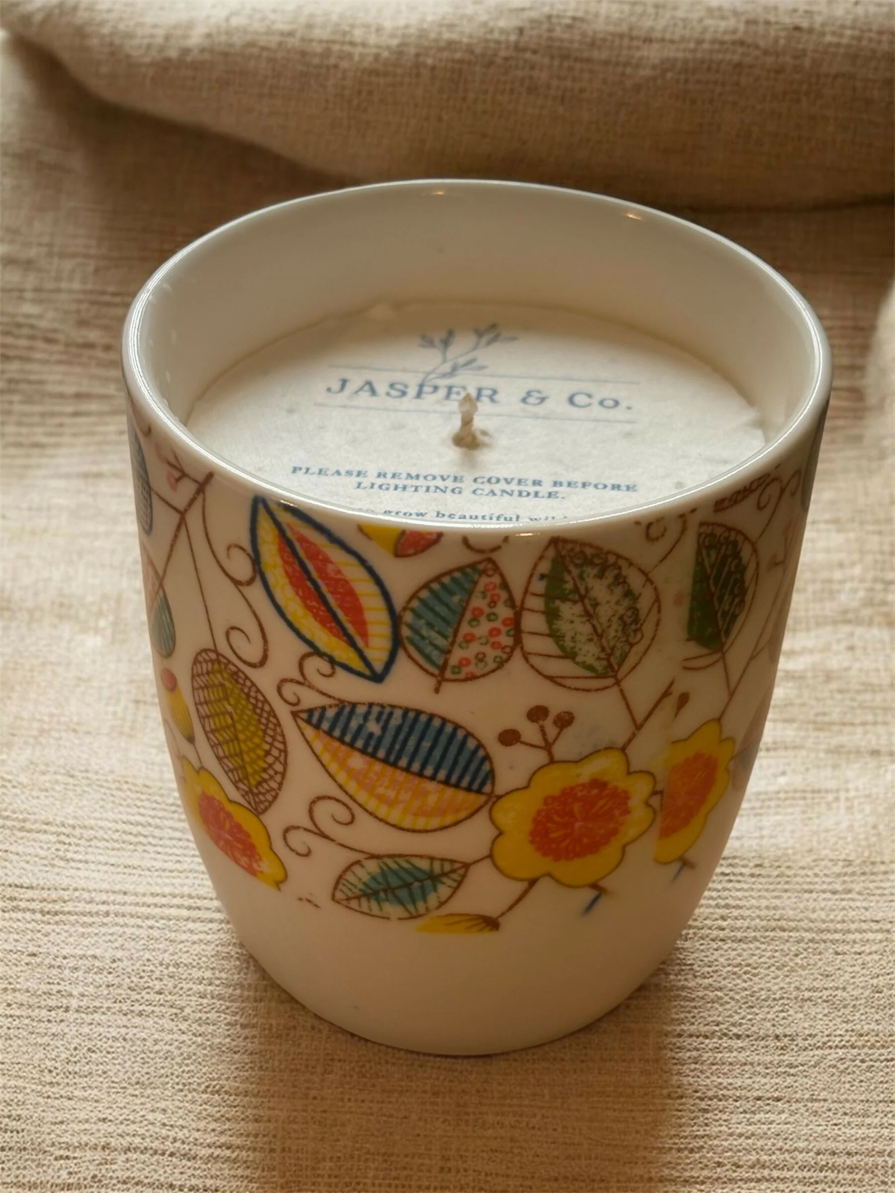 Multi Leaf Essentials Oil Candle/Hug Mug