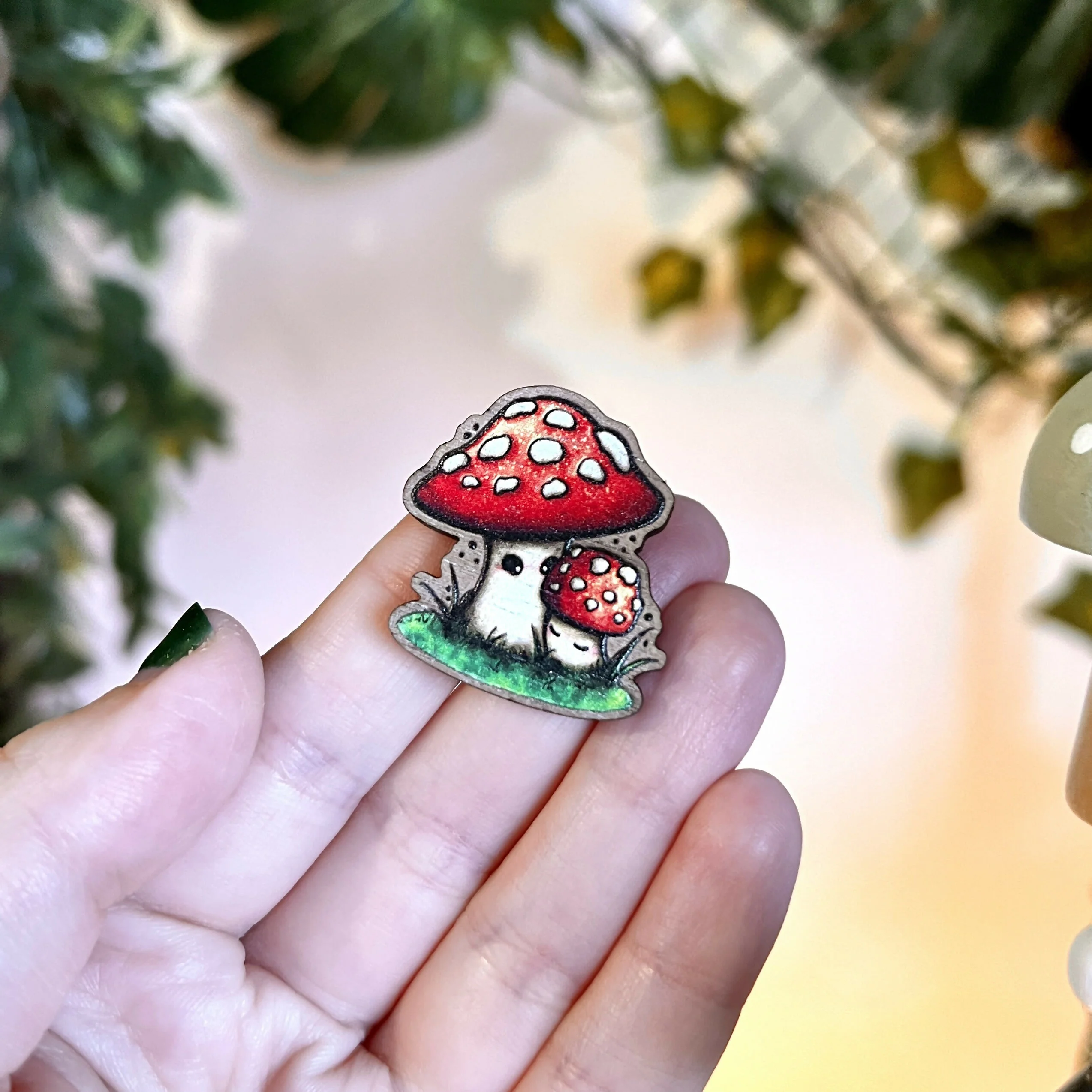 Mushie Mama Wooden Pin - Image 2