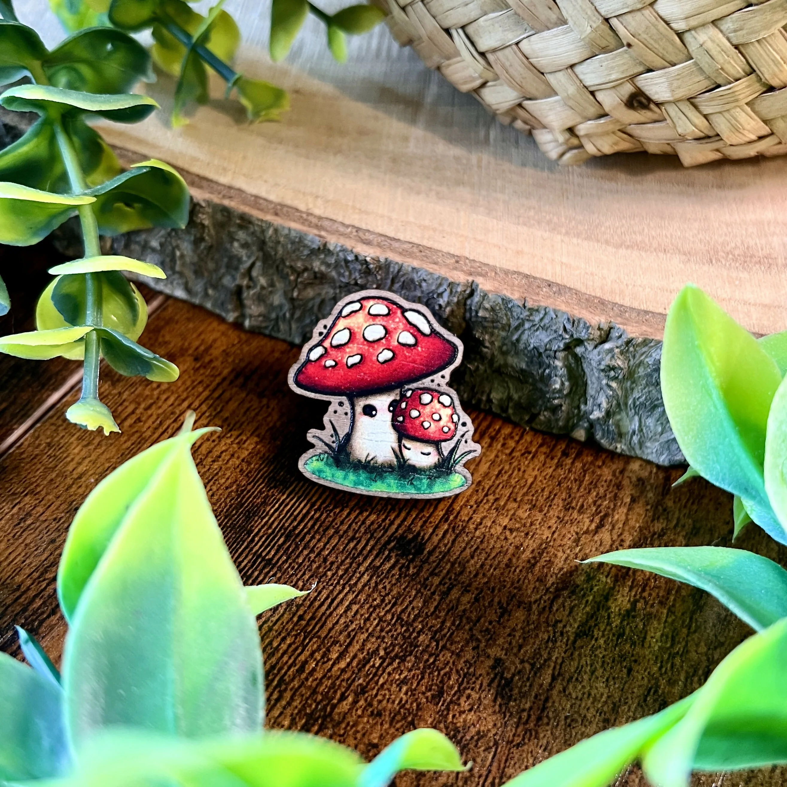 Mushie Mama Wooden Pin - Image 3