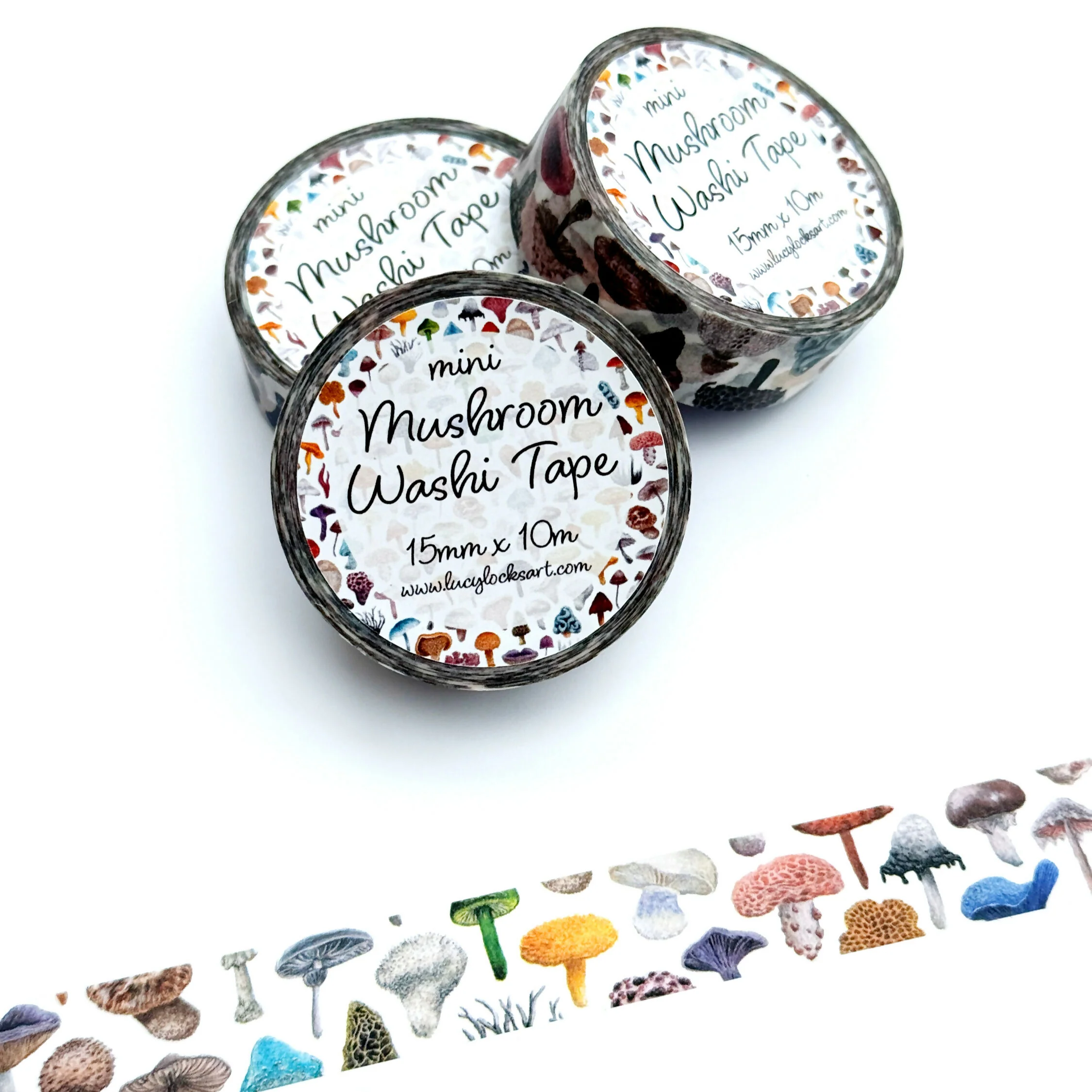 Mushroom Washi Tape