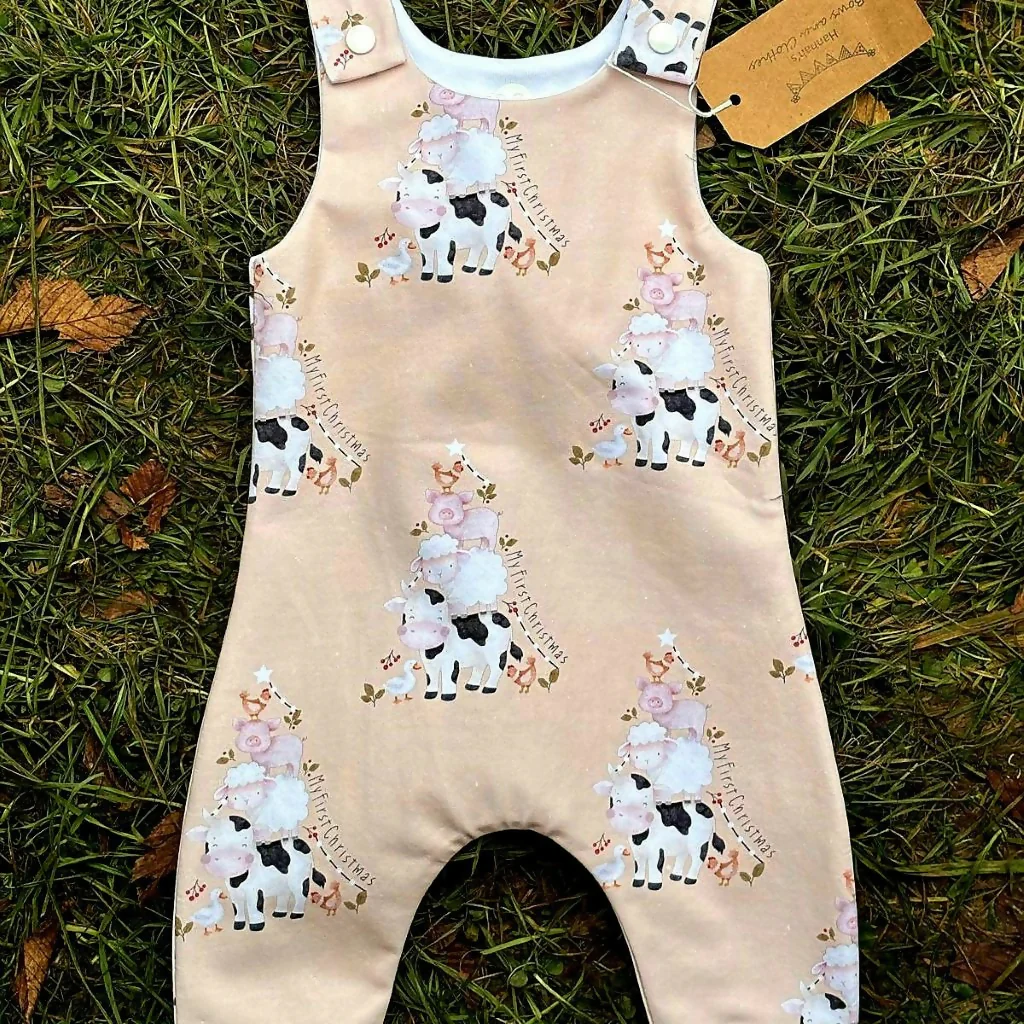 MY FIRST CHRISTMAS ROMPER - NEWBORN