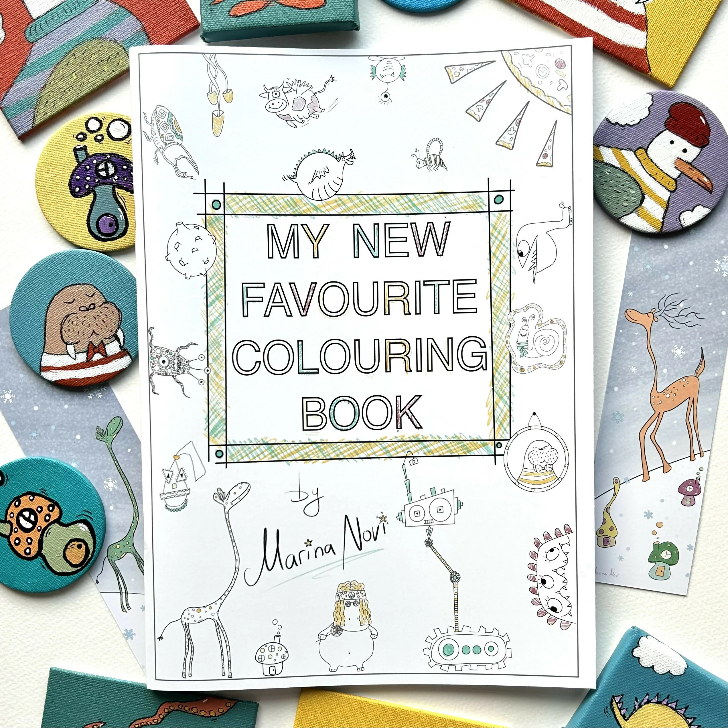 My New Favourite Colouring Book - Image 2