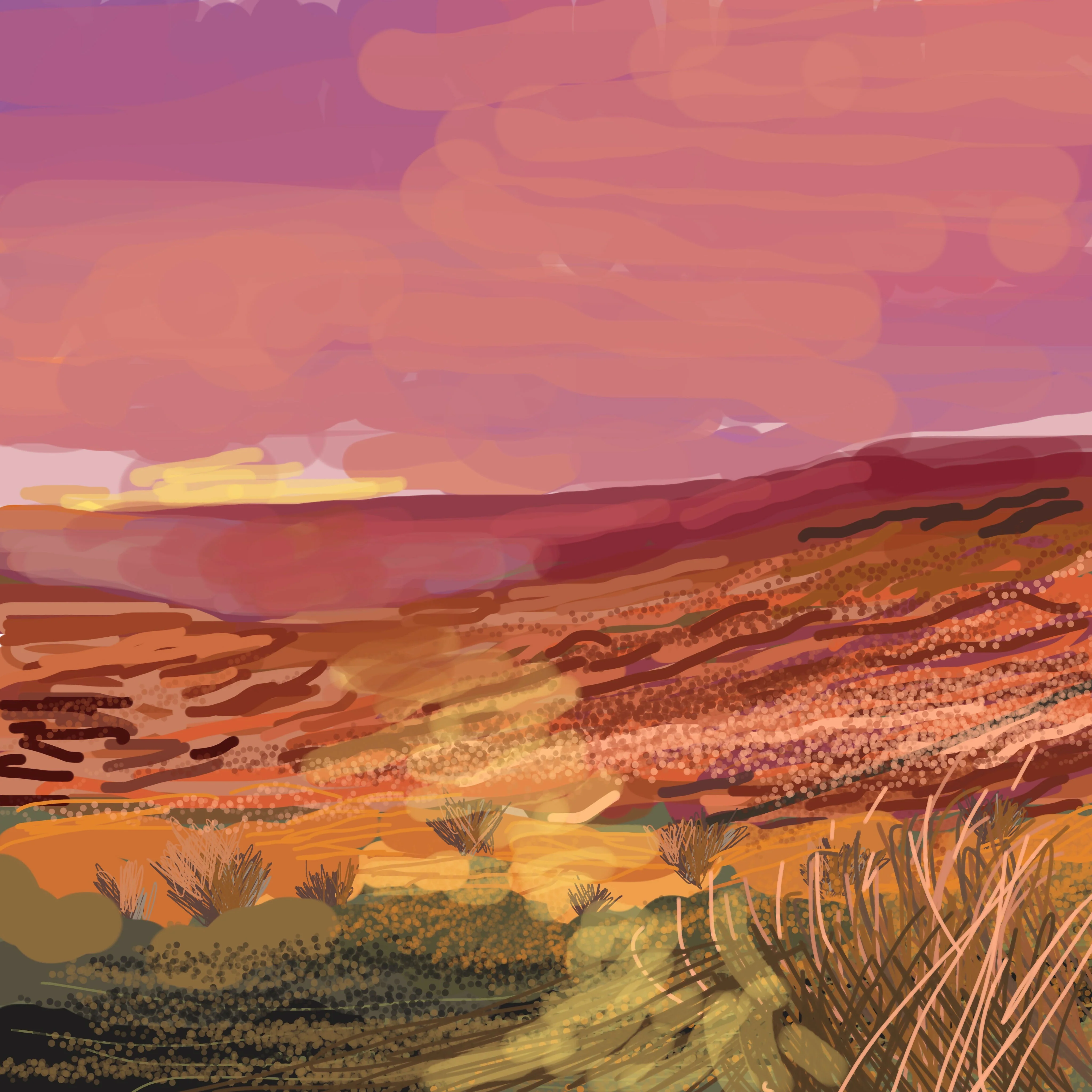 North Yorkshire Moors Greetings Card