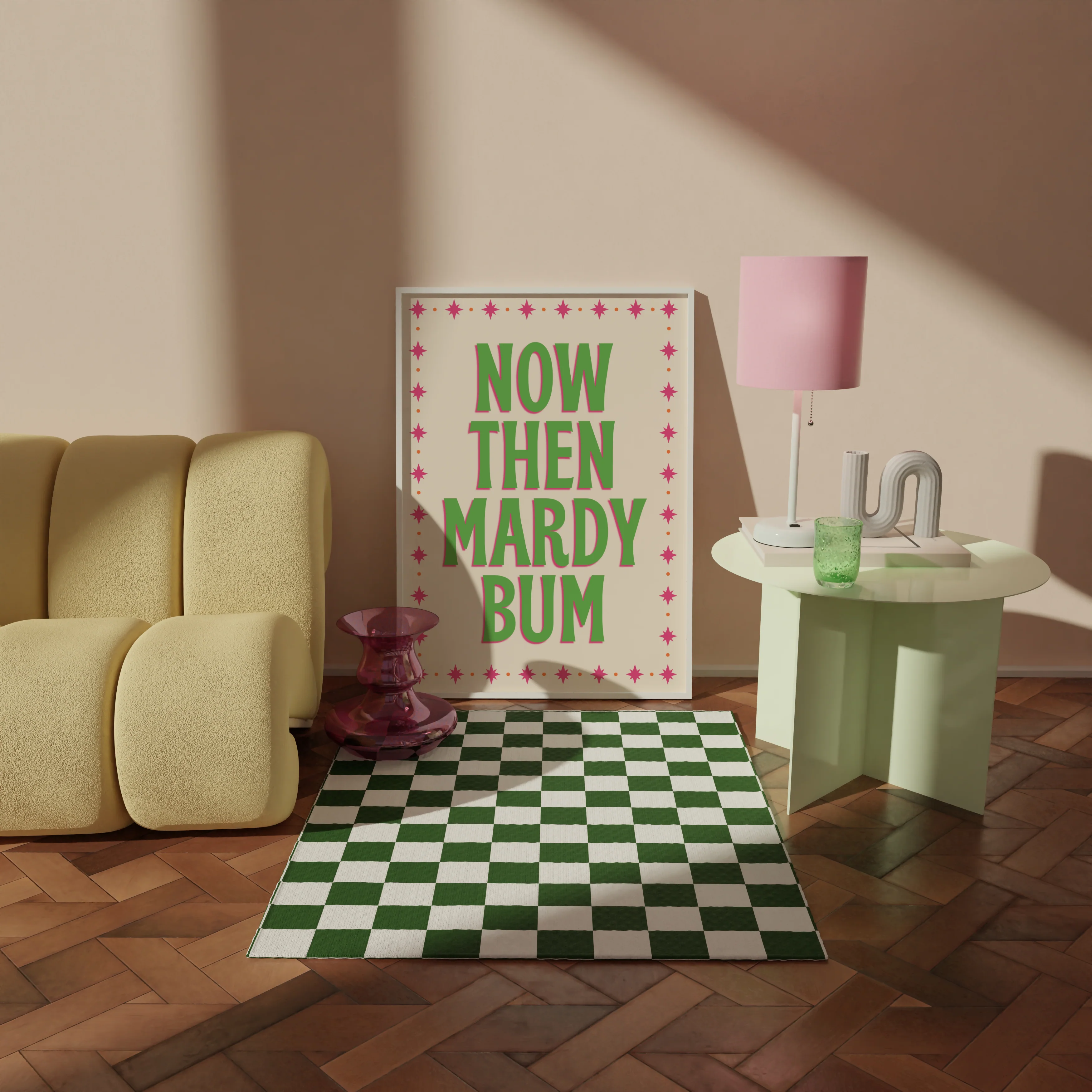 NOW THEN MARDY BUM WALL ART PRINT - Image 2