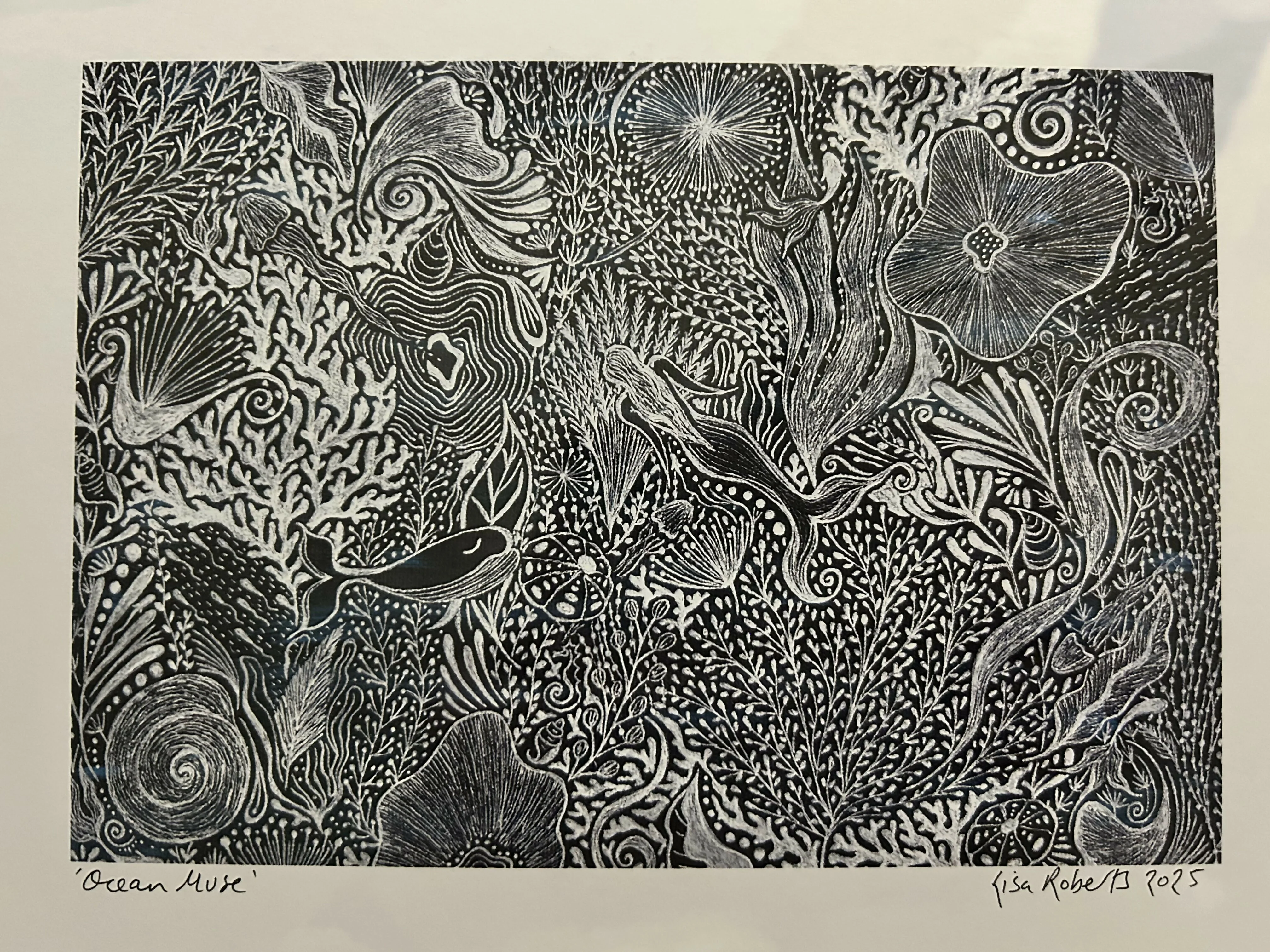 Ocean Muse - Signed A4 Print Taken From Original Artwork