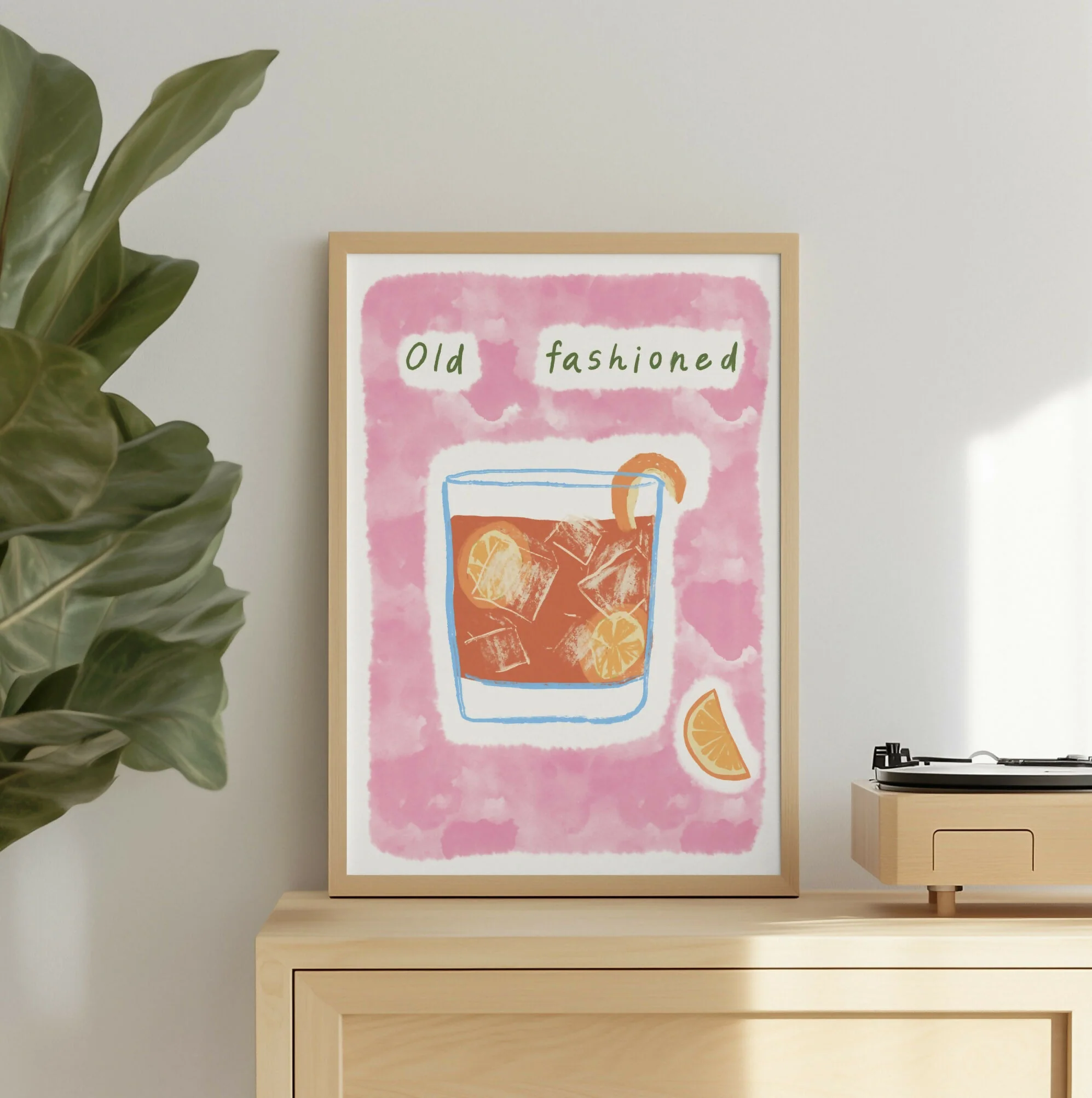 Old Fashioned Print