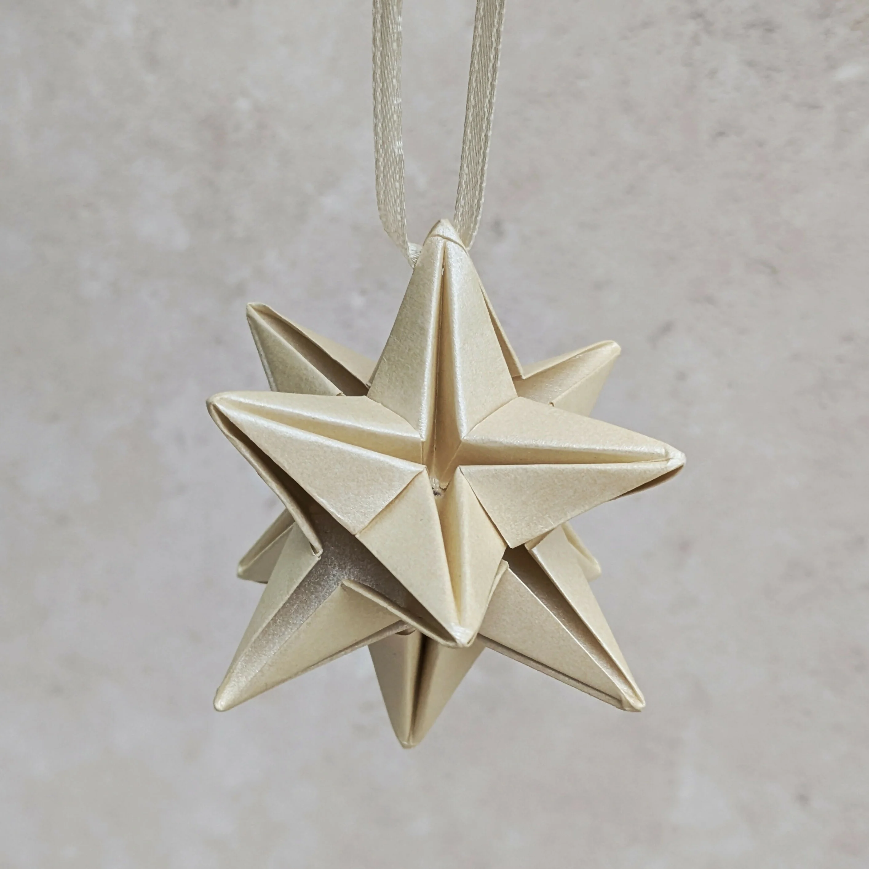 Origami Star Bauble Decoration - Image 6