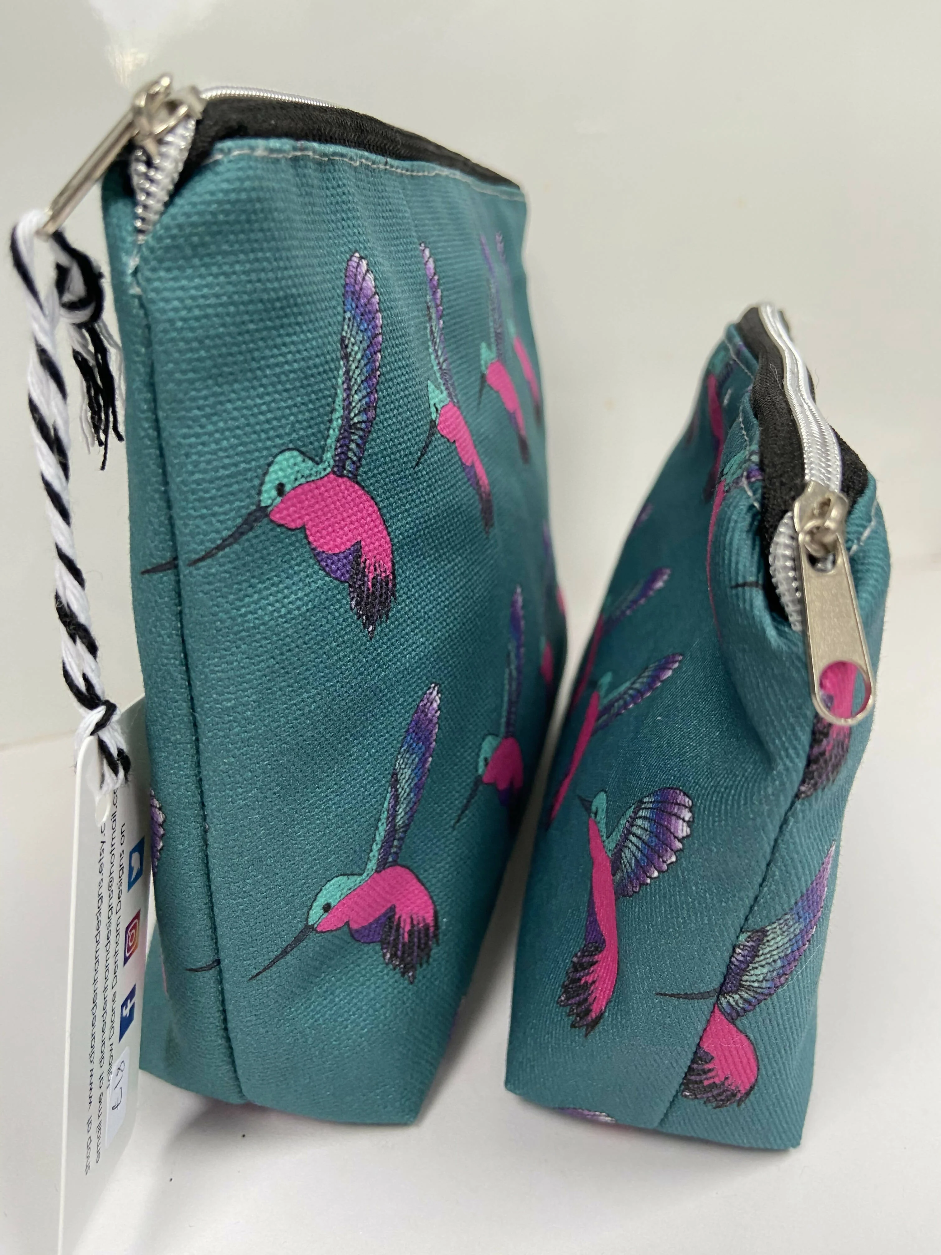 Original Designs - Hummingbird Make Up Bags - Image 2