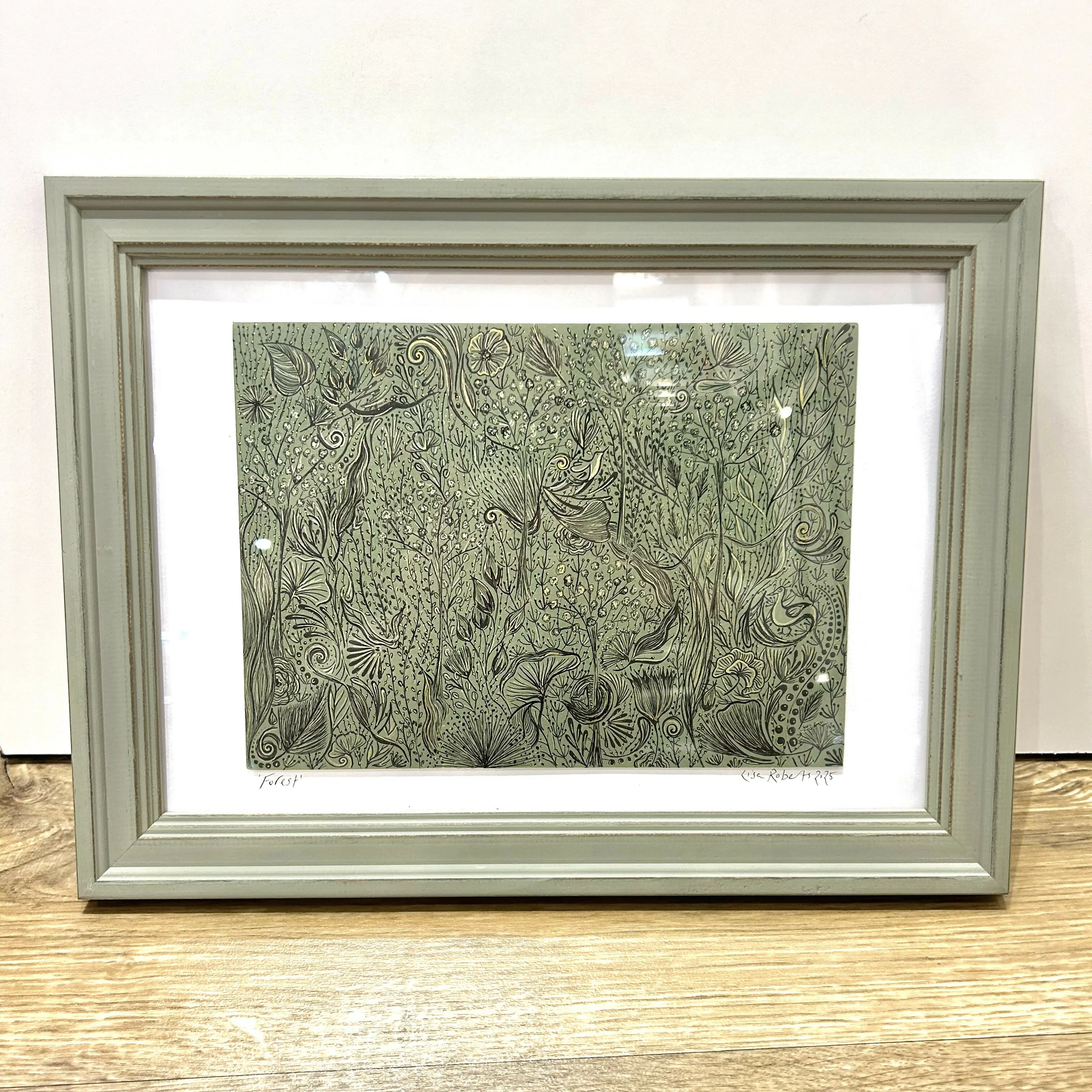 FOREST Original Framed Artwork