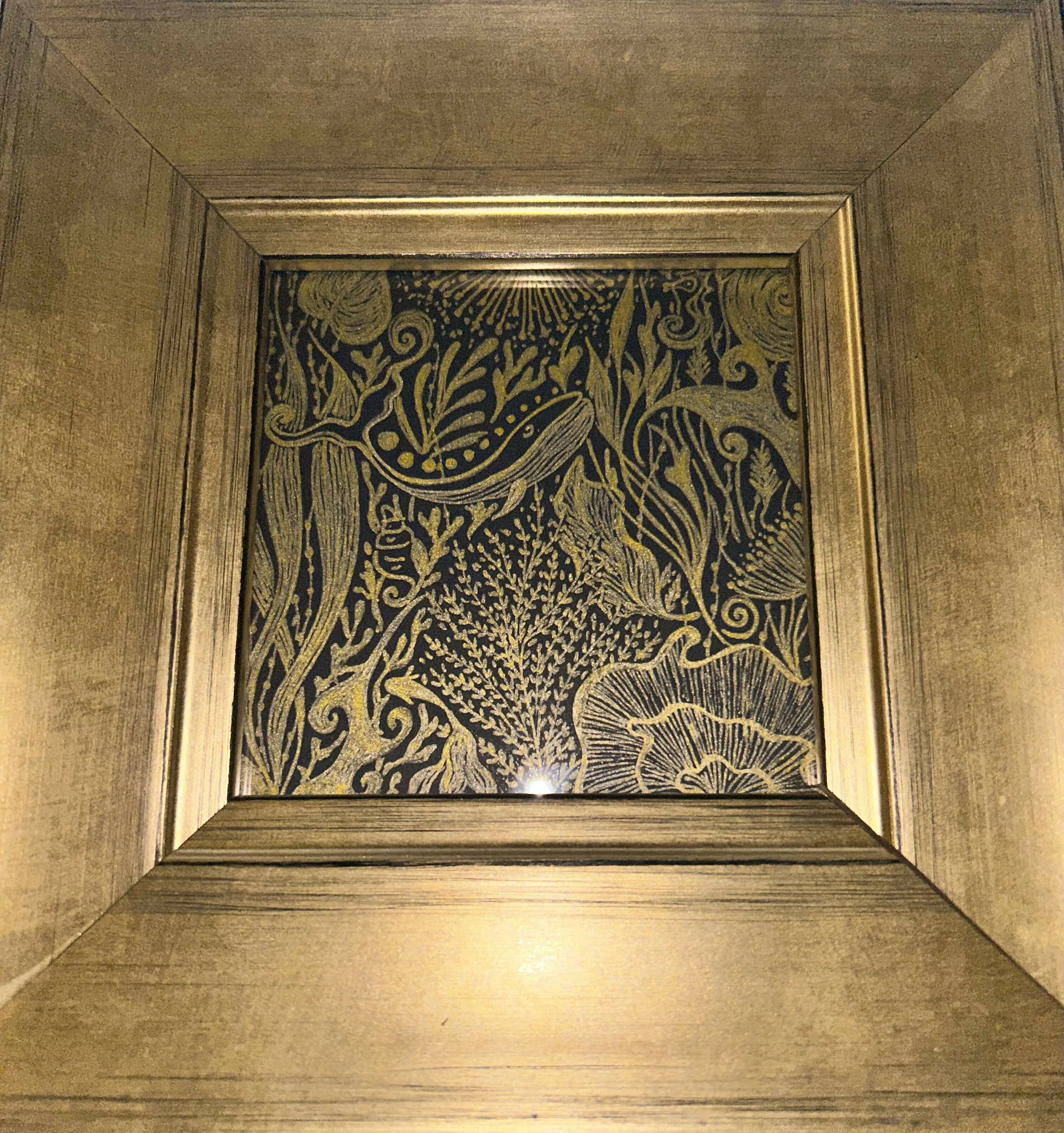 PETITE OCEAN Original Framed Artwork - Image 2