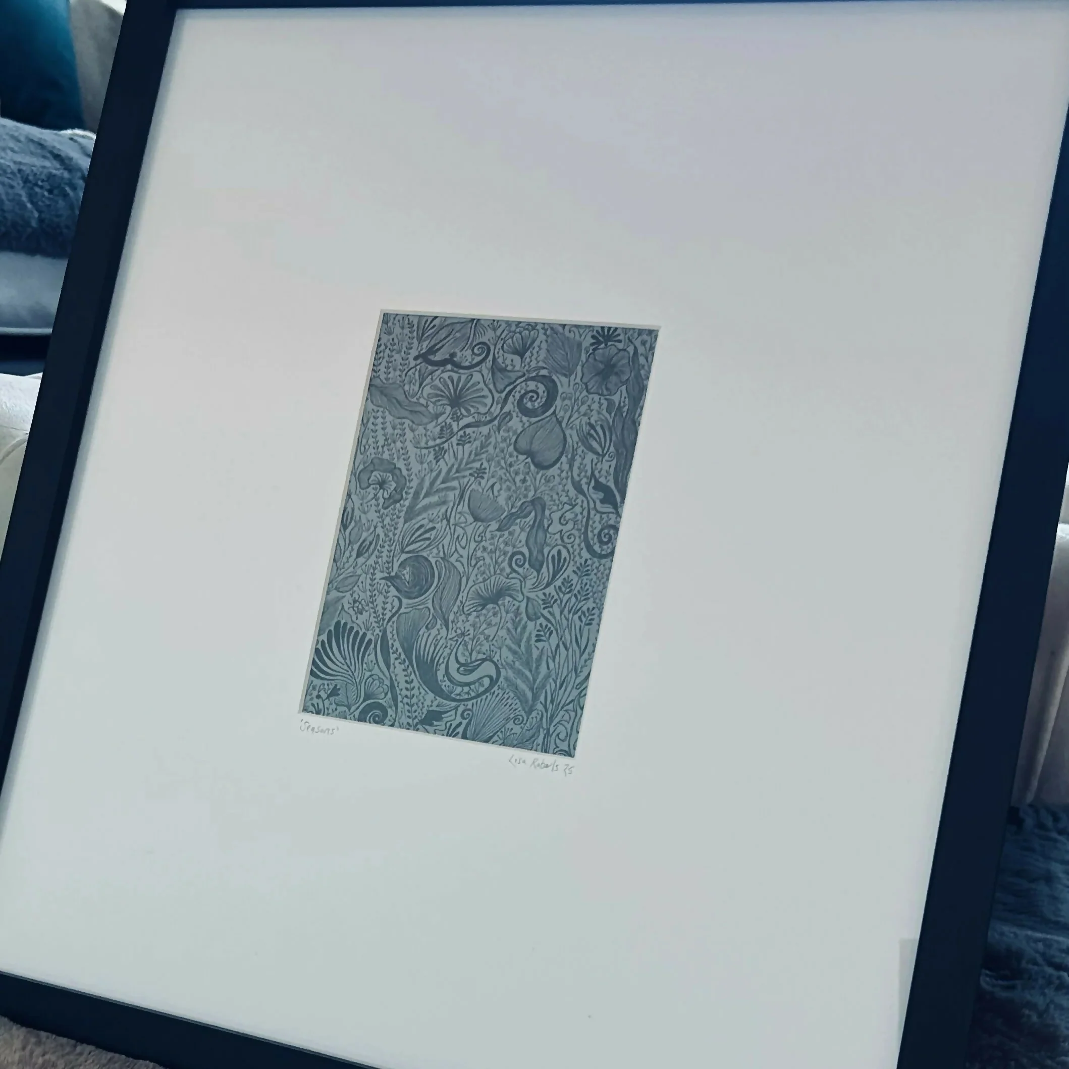 SEASONS Original Framed Artwork