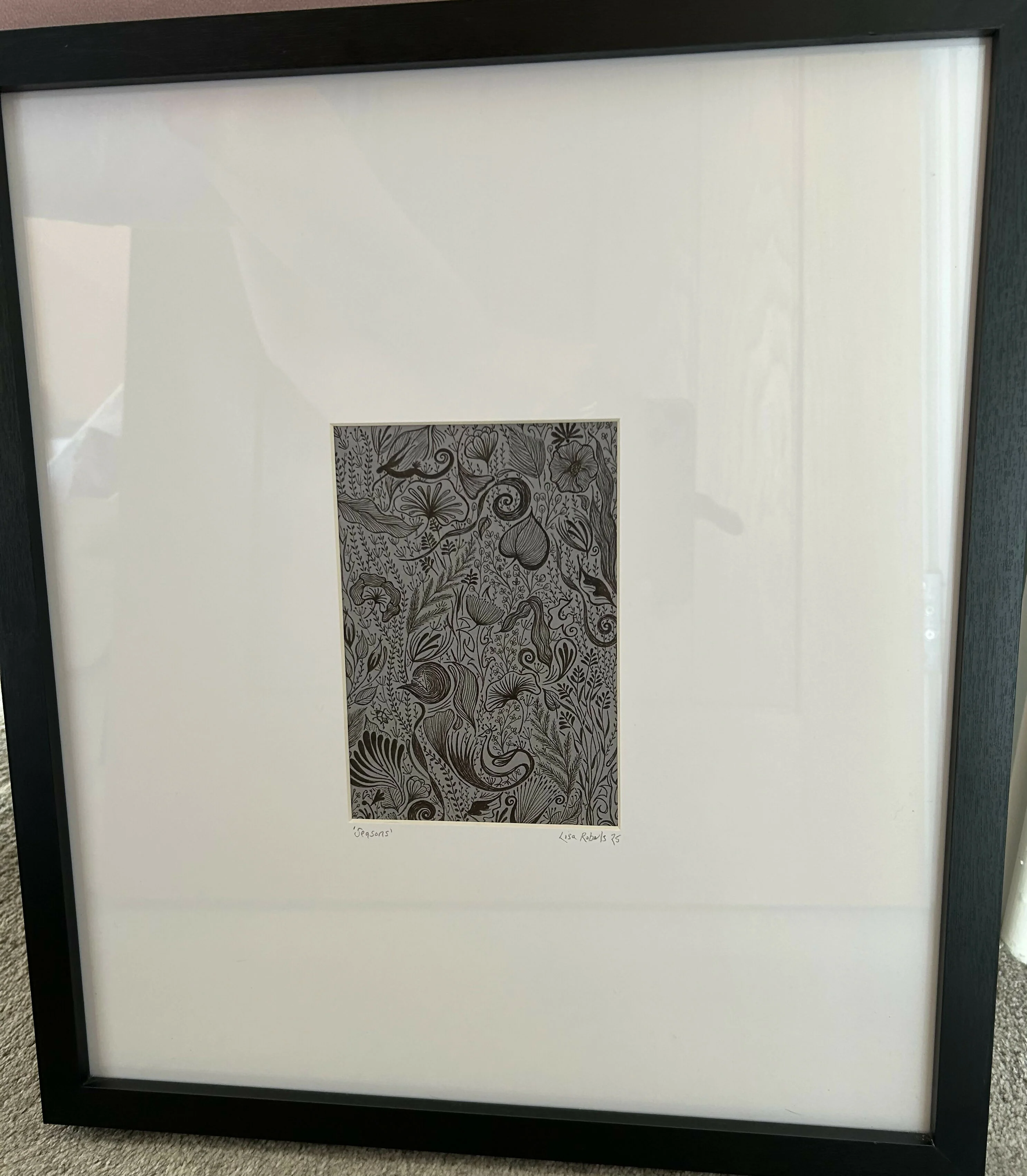 SEASONS Original Framed Artwork - Image 3