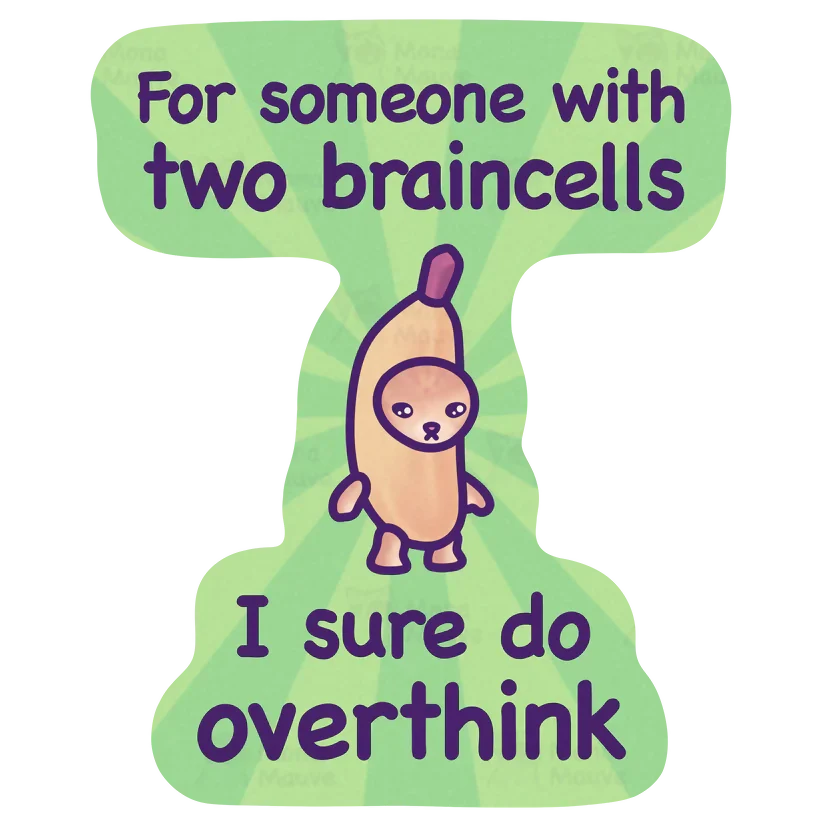 Overthinker Sticker - Image 2