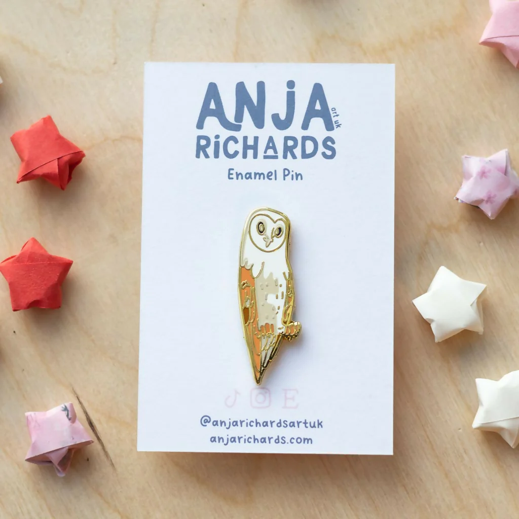 Owl Enamel Pin