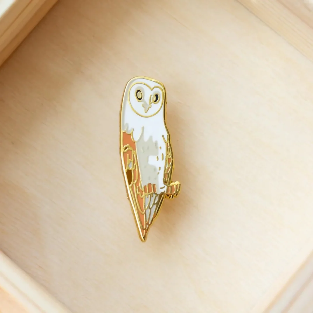 Owl Enamel Pin - Image 2