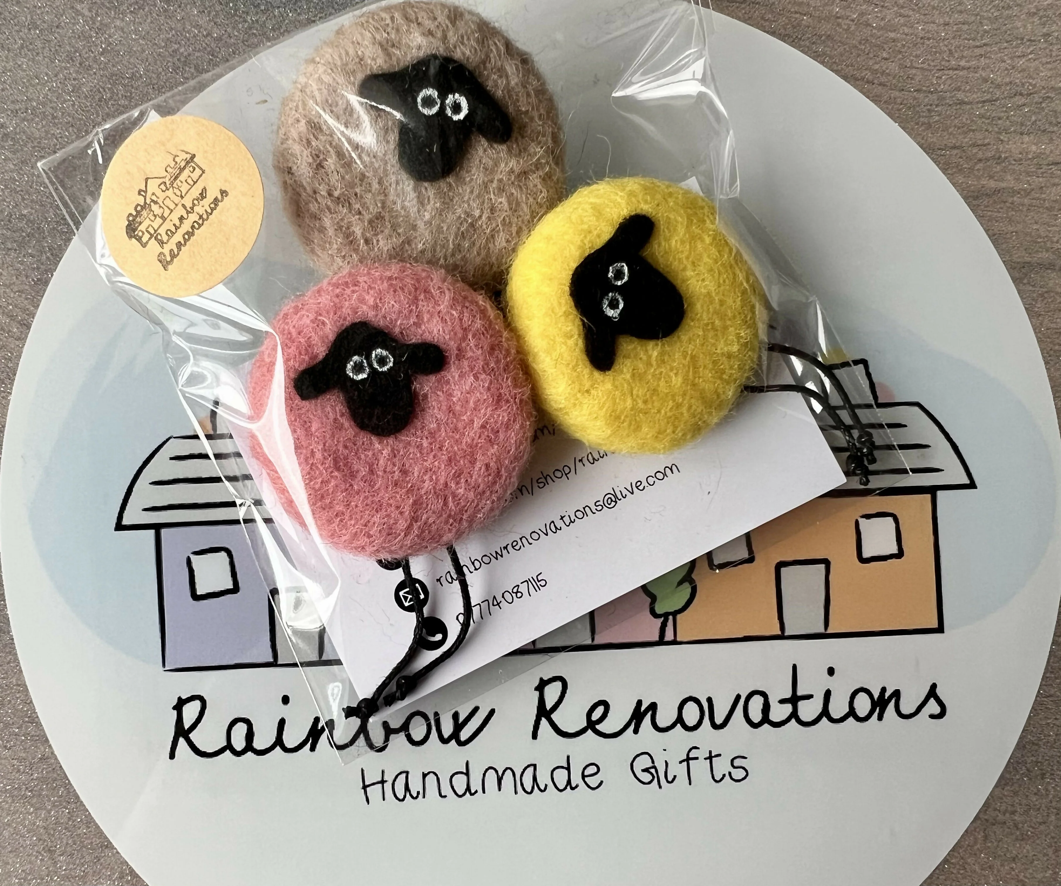 Pack of 3 Lamb Magnets - Image 4