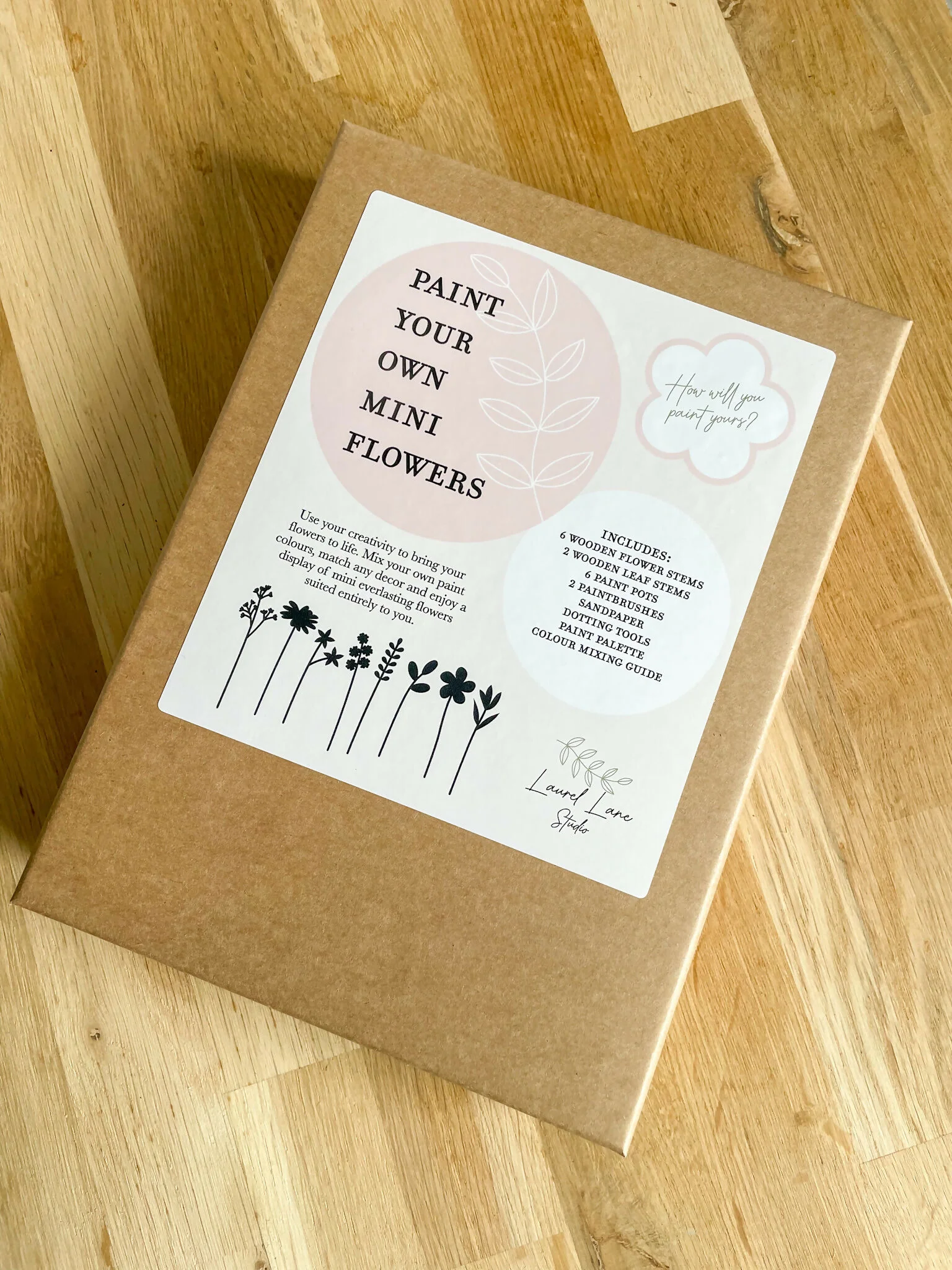 Paint Your Own Mini Flowers Set - Image 2