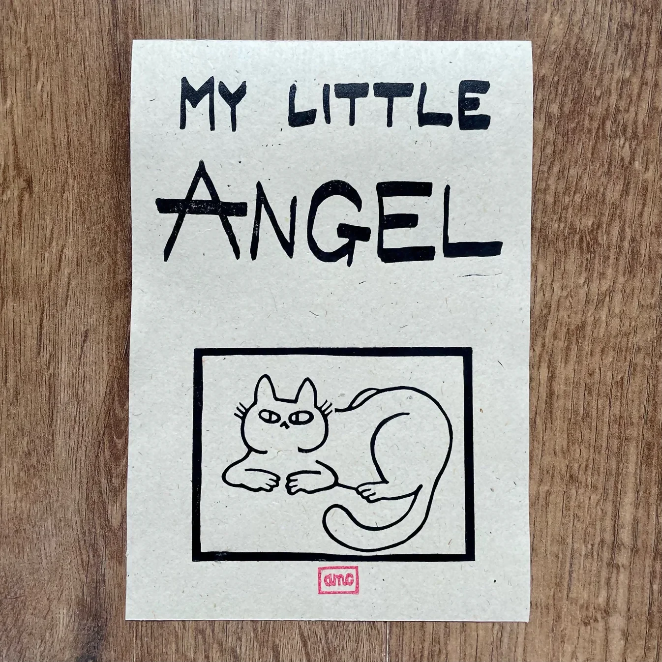 Paint Your Own Pussycat Print