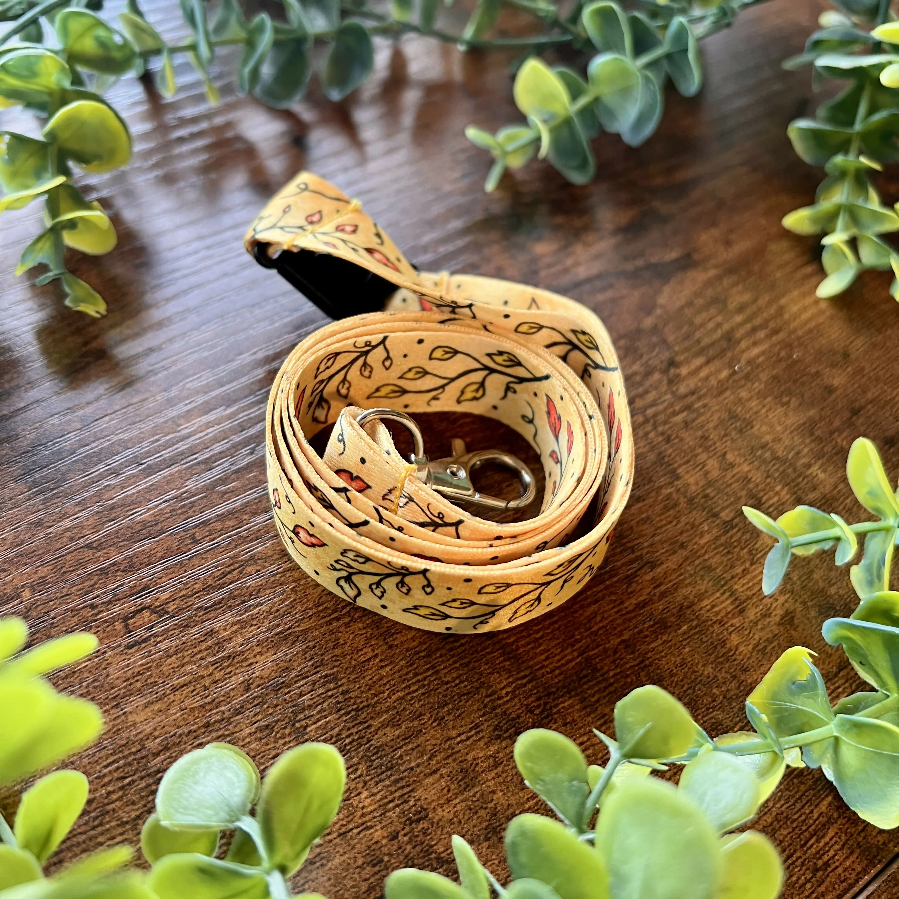 Parchment Leaves Lanyard - Image 8