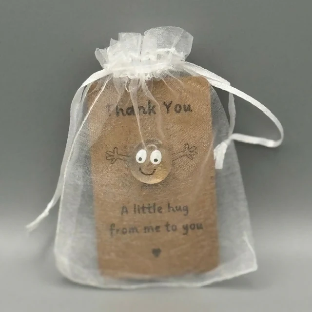 Pebble Hug Thank You Gift Card
