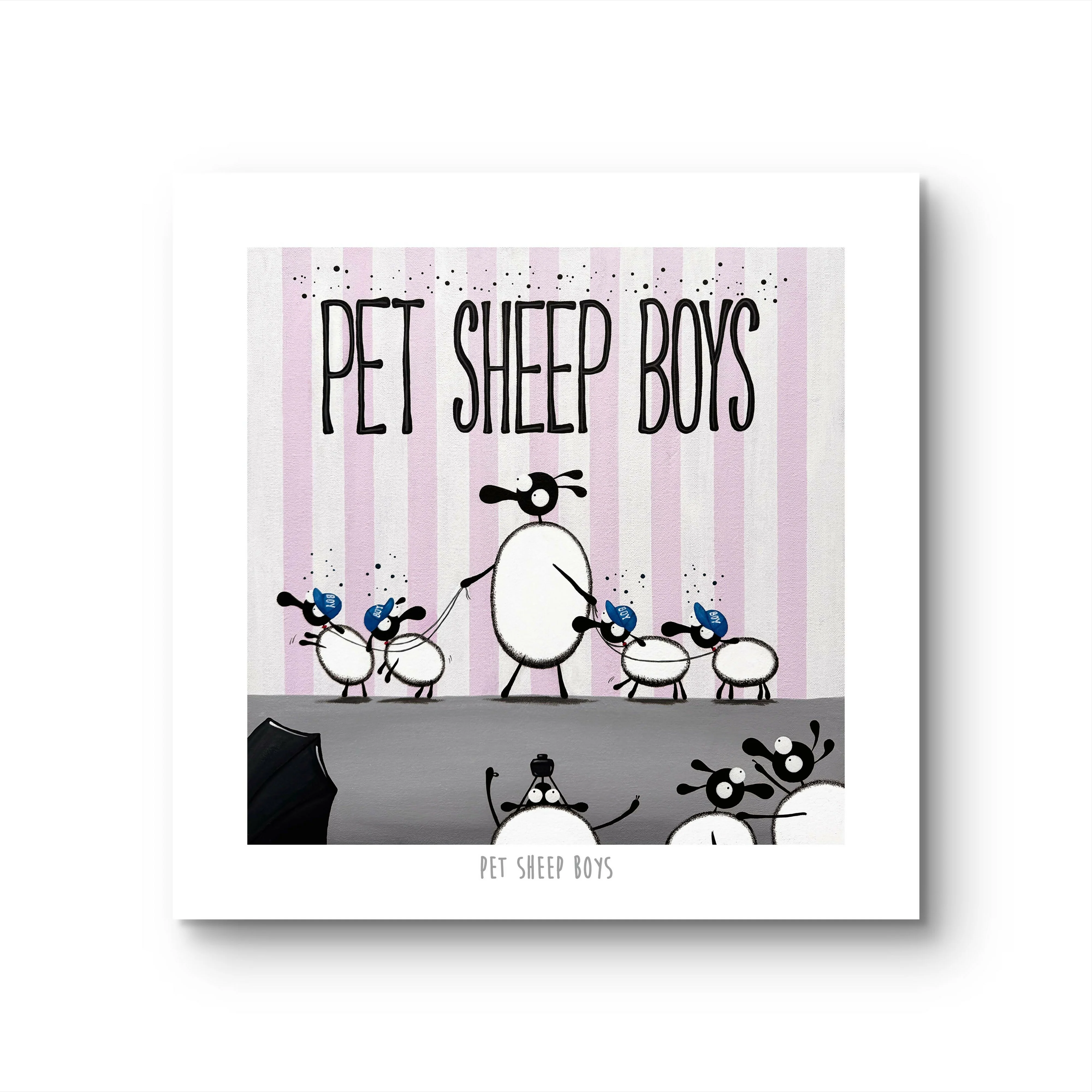 Pet Sheep Boys - 10” Print - Image 2