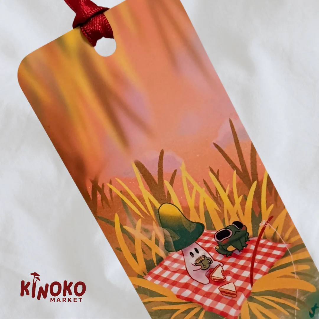Picnic Mushroom Frog Bookmark - Image 2