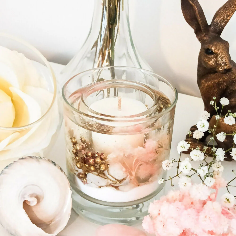 Pink Champagne Botanical Candle - Image 4