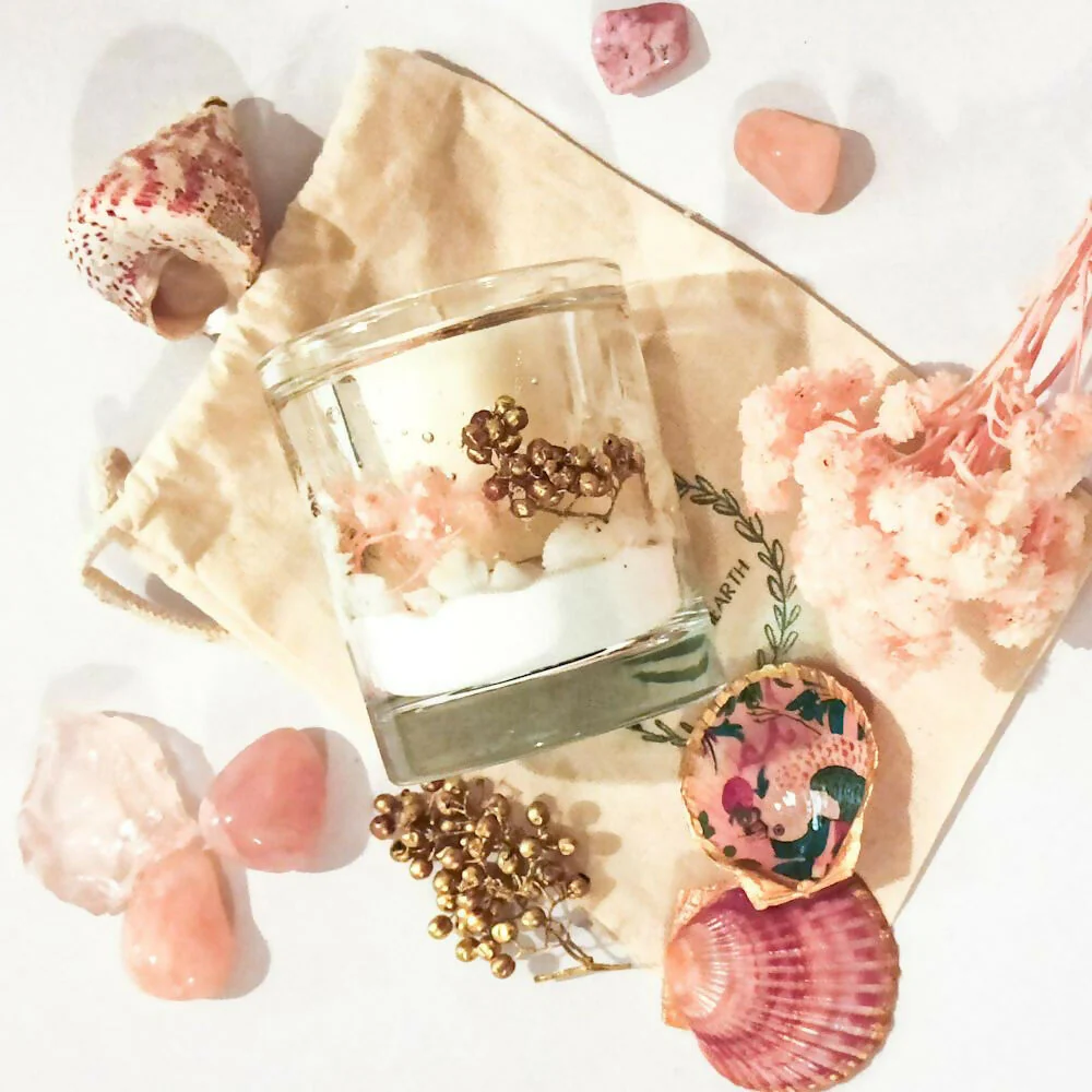 Pink Champagne Botanical Candle - Image 7