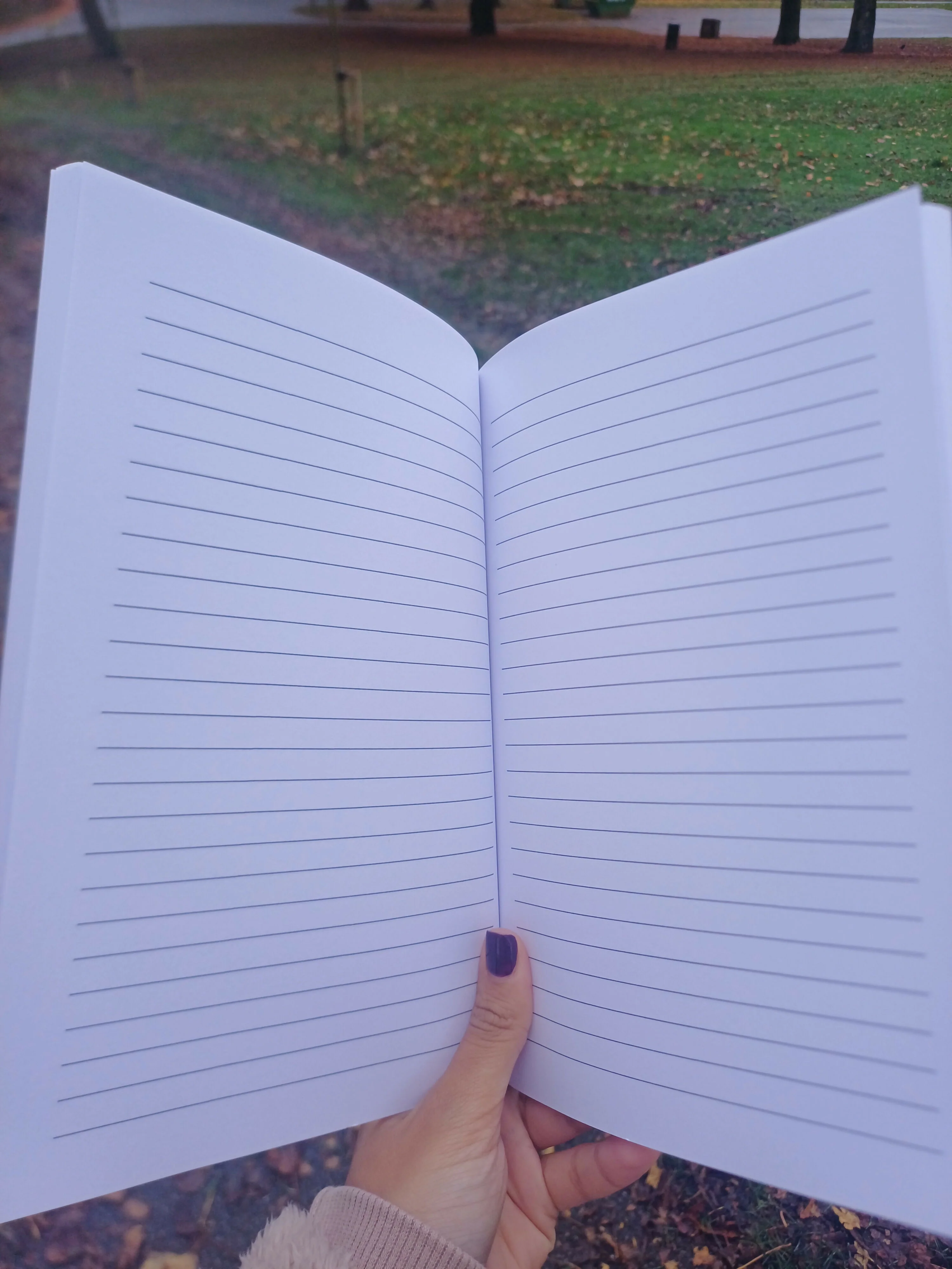 Planets and clouds notebook | purple journal | 108 lined pages | 6 x 9 inches - Image 5