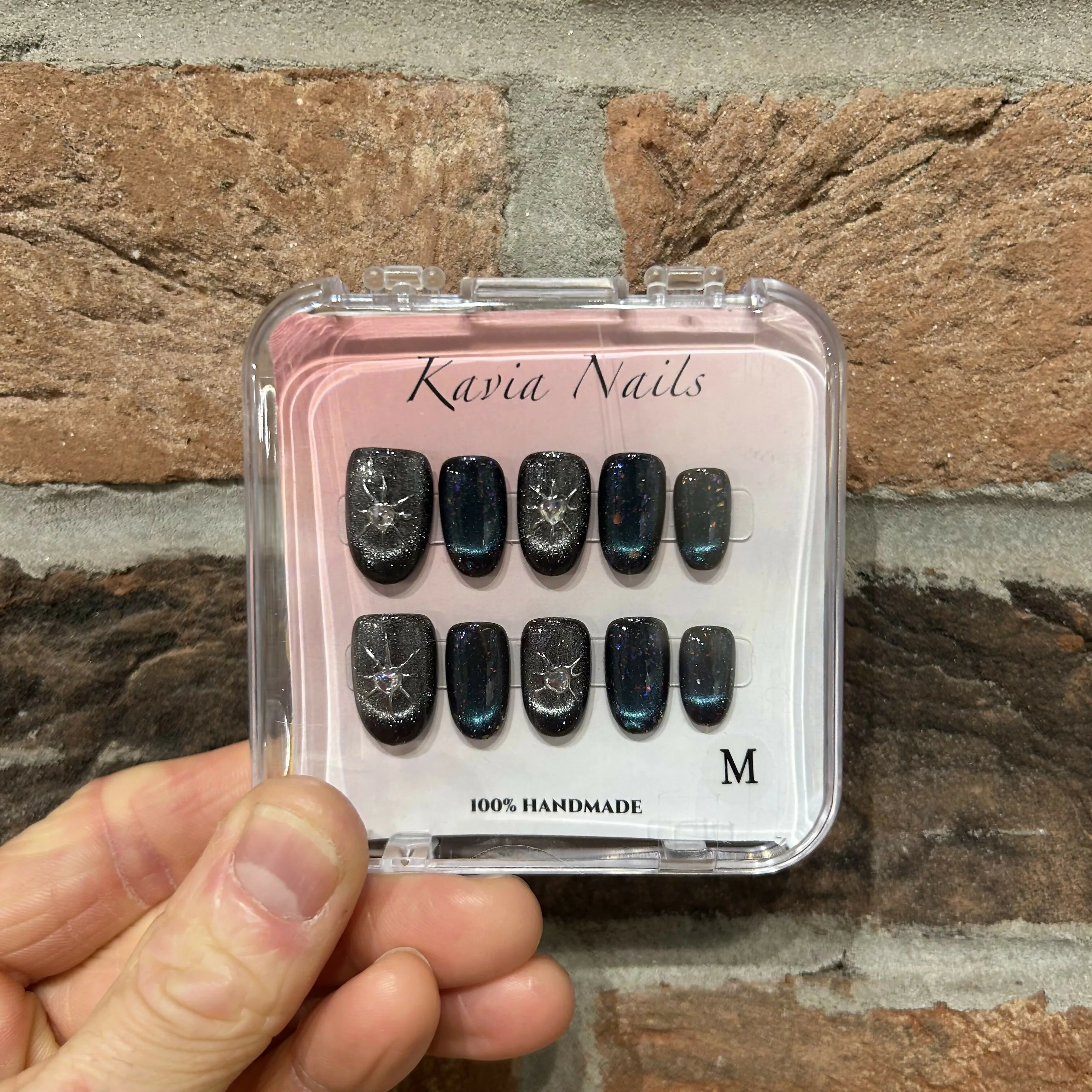 Pluto Light - Handmade Press On Nails
